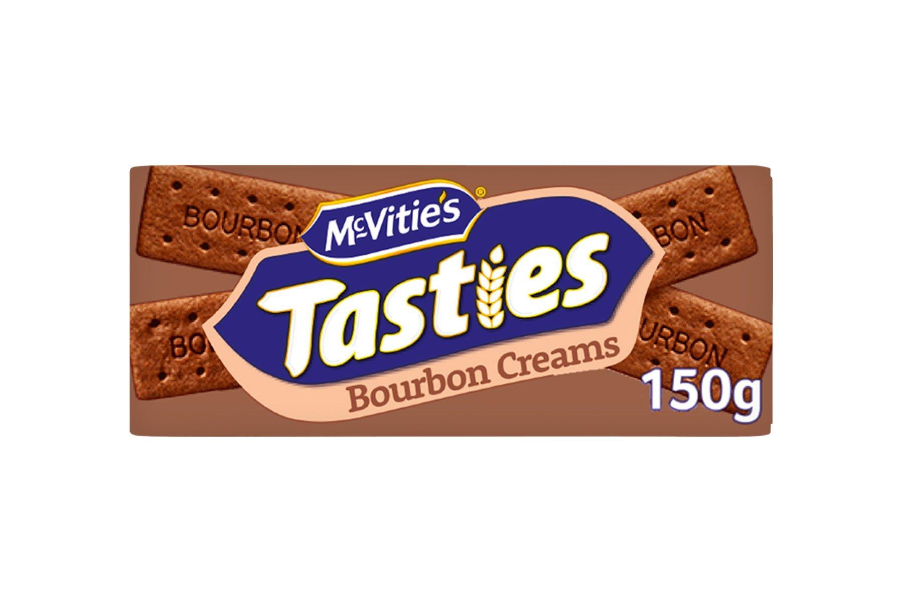 McVitie's Tasties Bourbon Cream Biscuits 150g