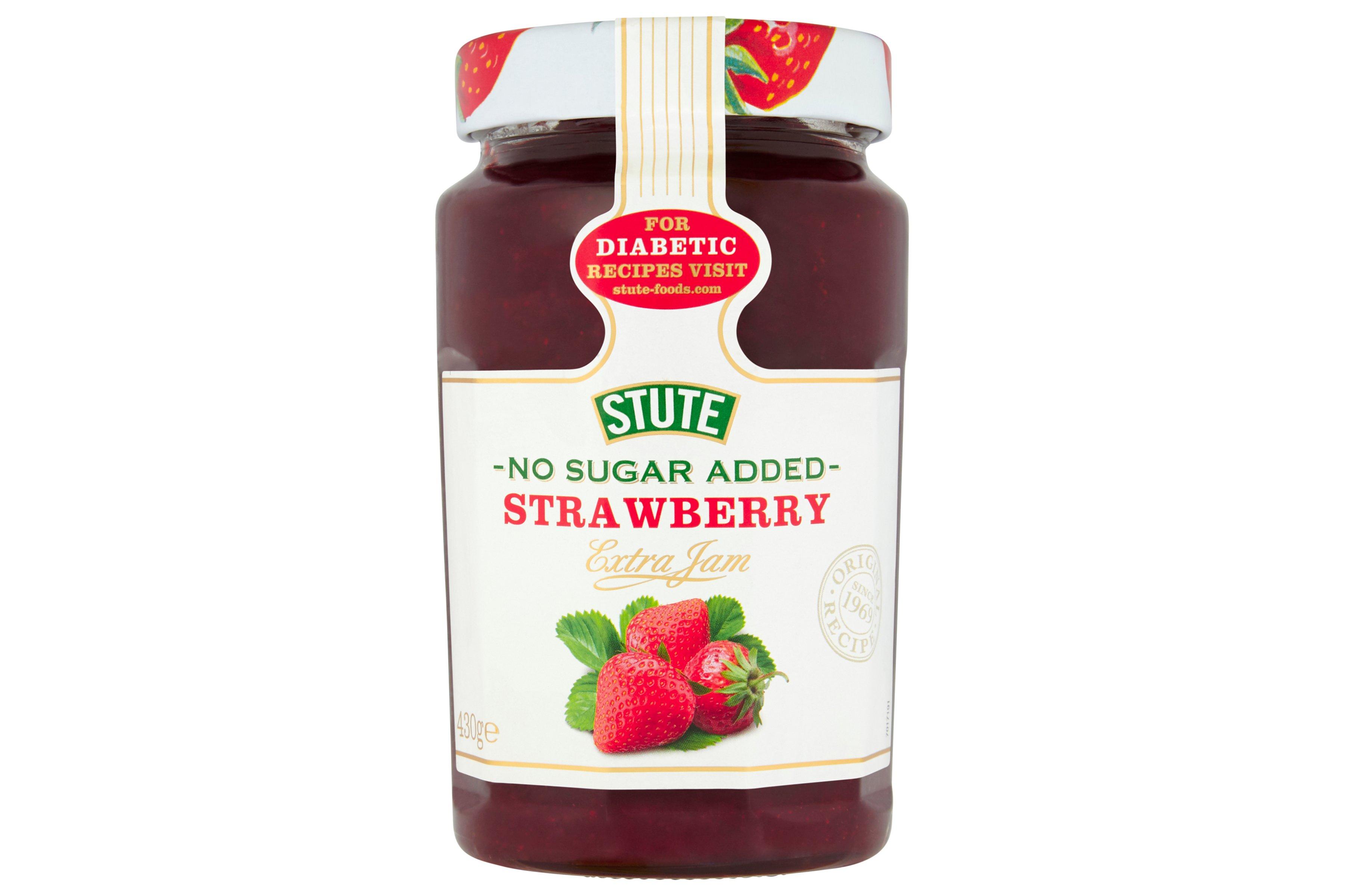 Stute No Sugar Added Strawberry Jam