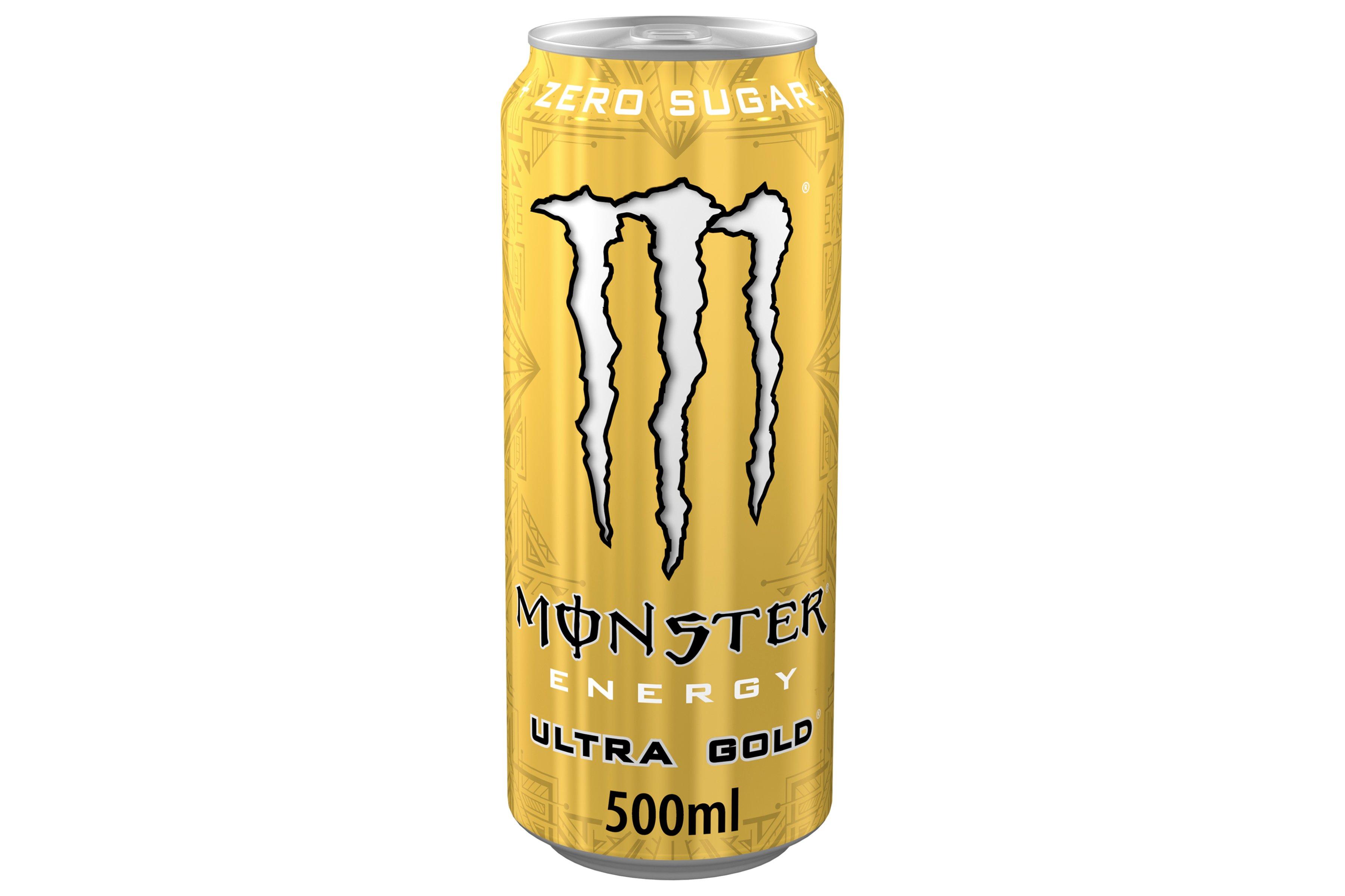 Monster Energy Drink Ultra Golden Pineapple Zero Sugar 12 x 500ml