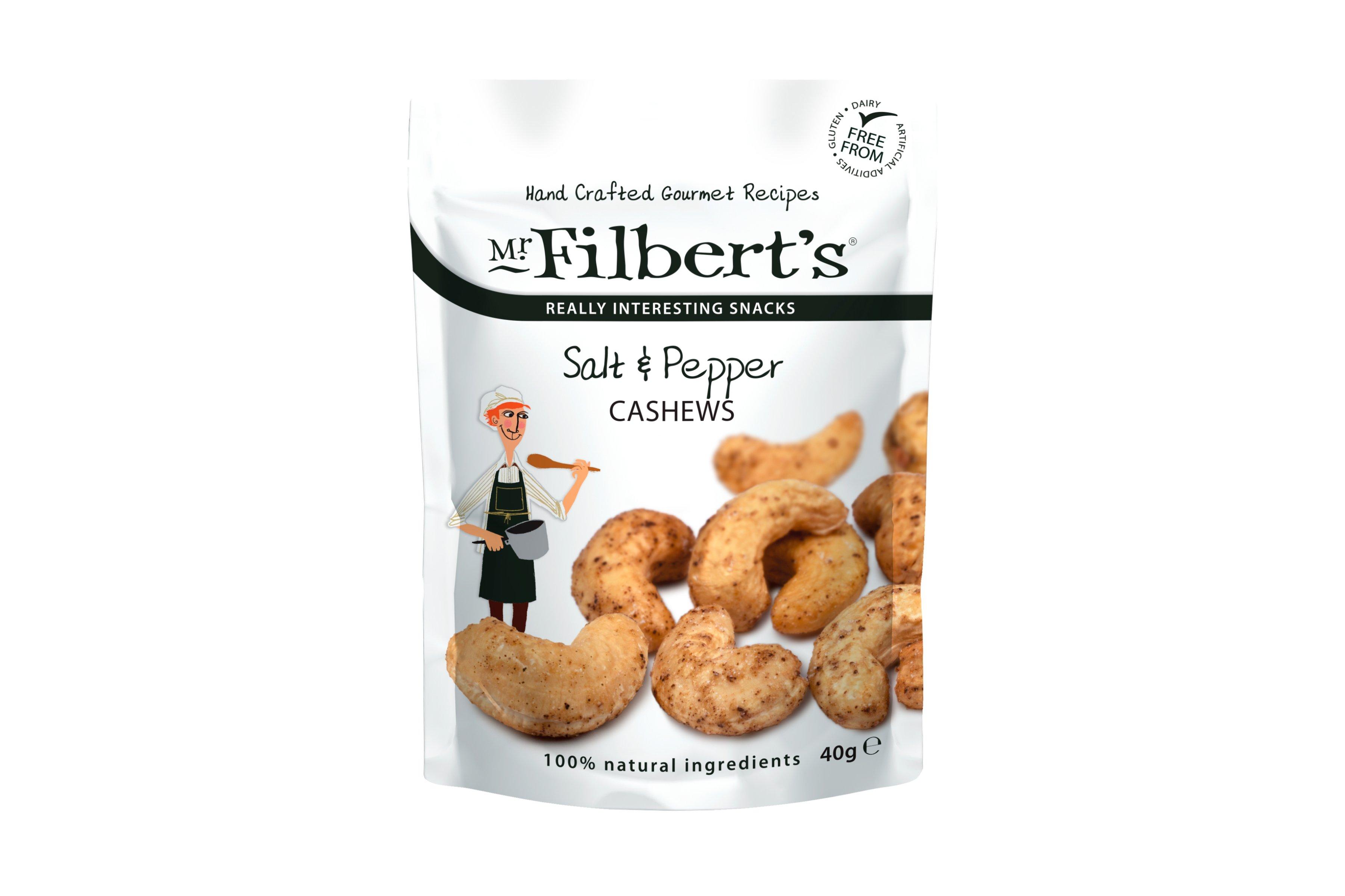 Mr Filberts Salt & Pepper Cashews