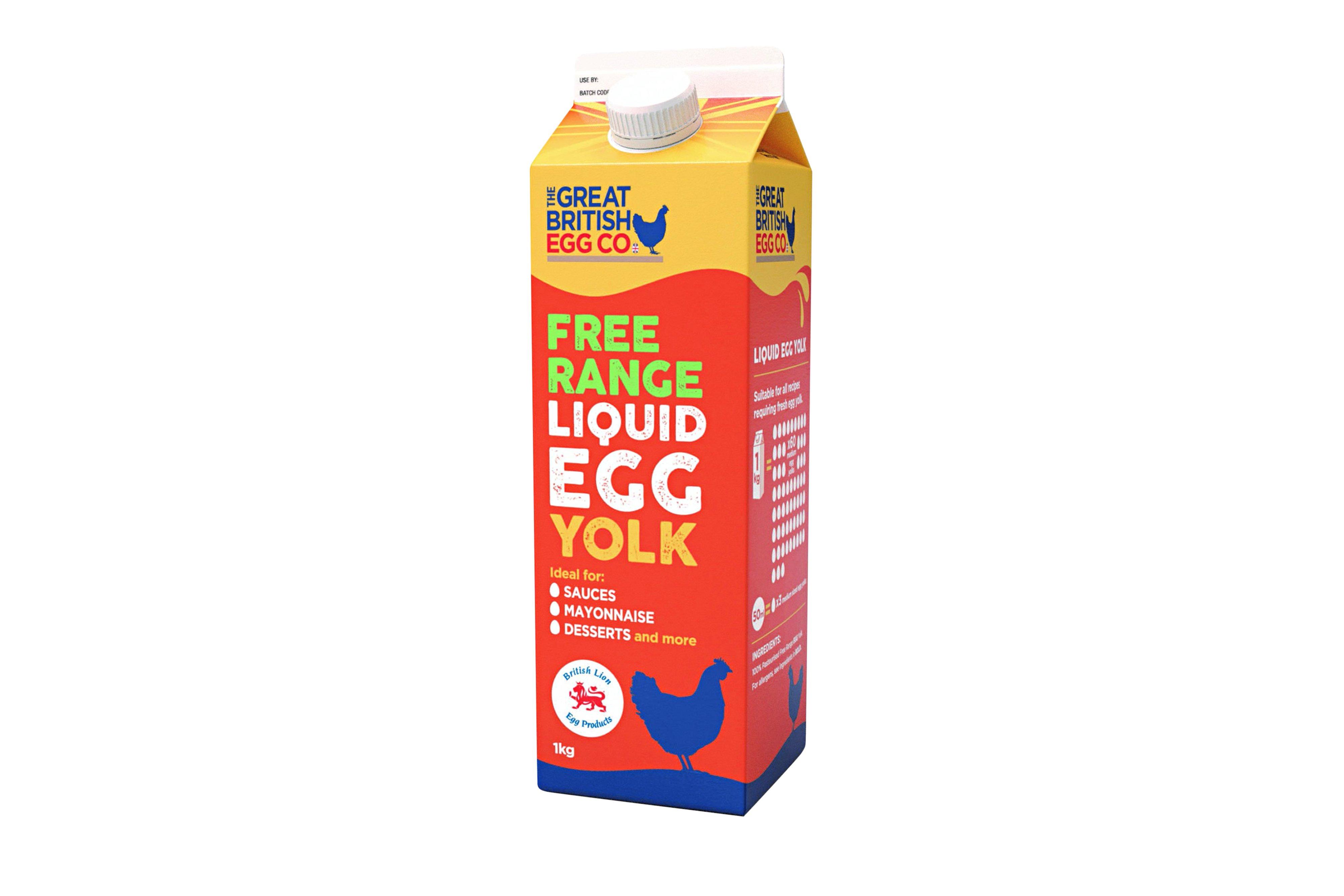 Noble Free Range Liquid Egg Yolk
