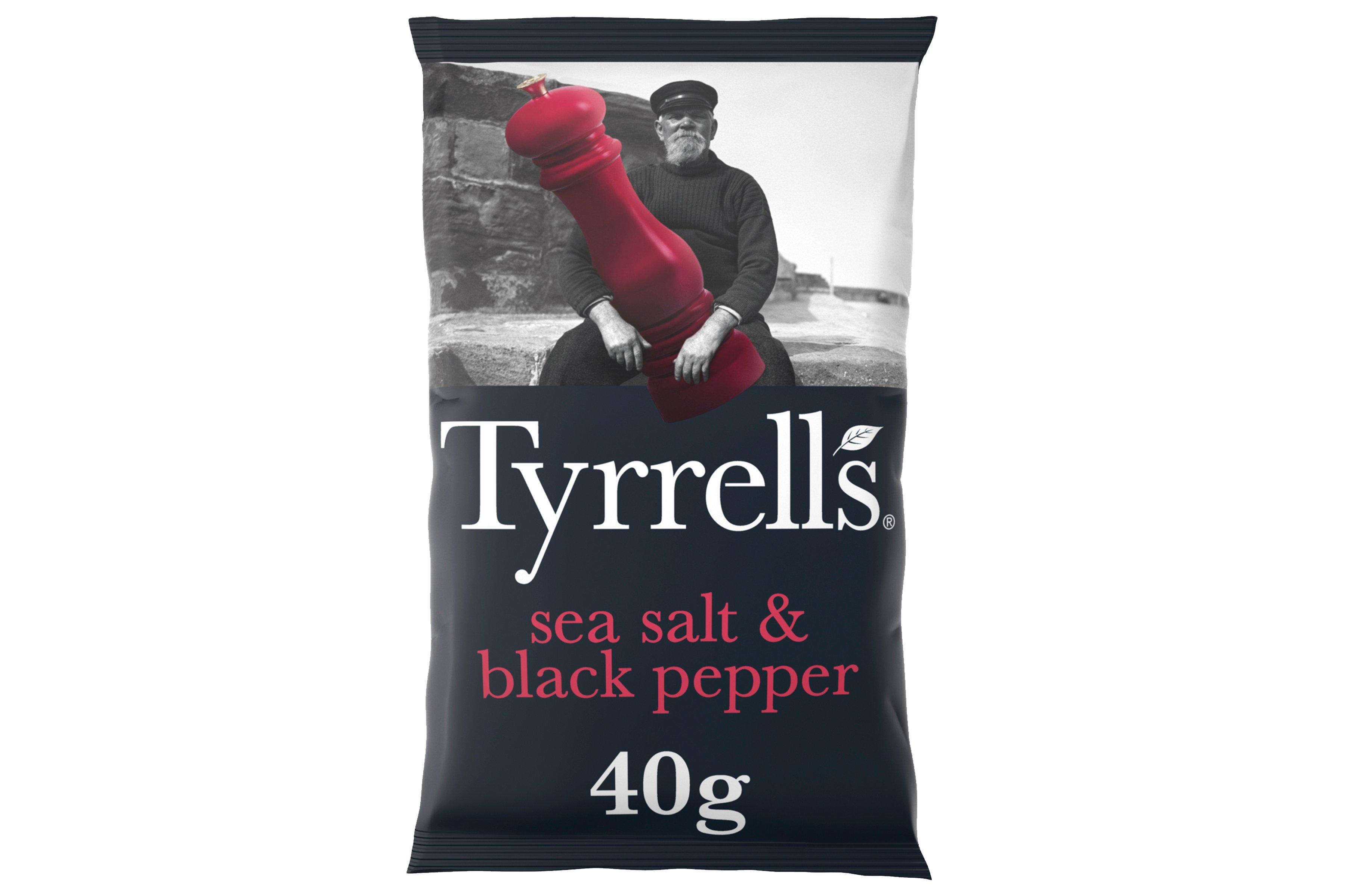 Tyrrells Sea Salt & Black Pepper