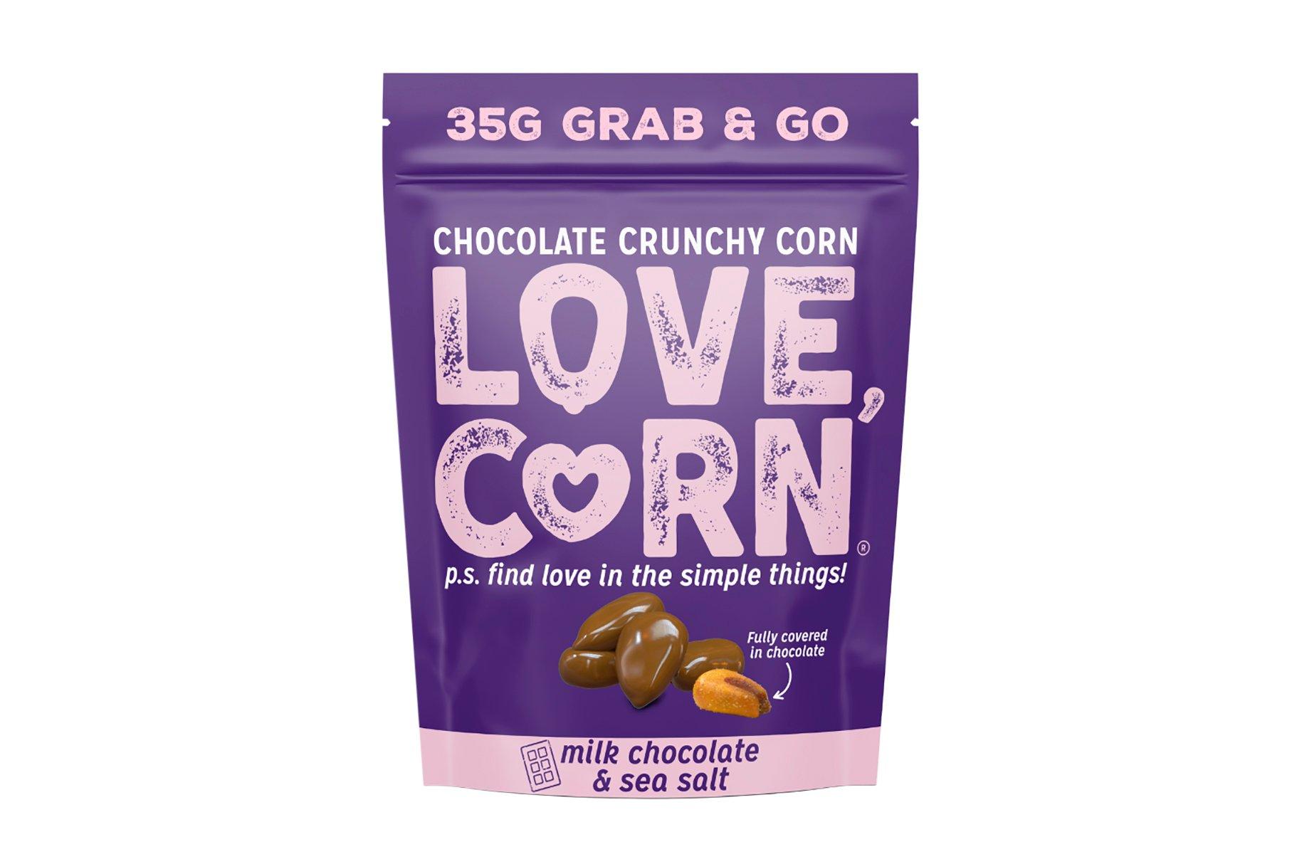 Love Corn Milk Choc & Sea Salt