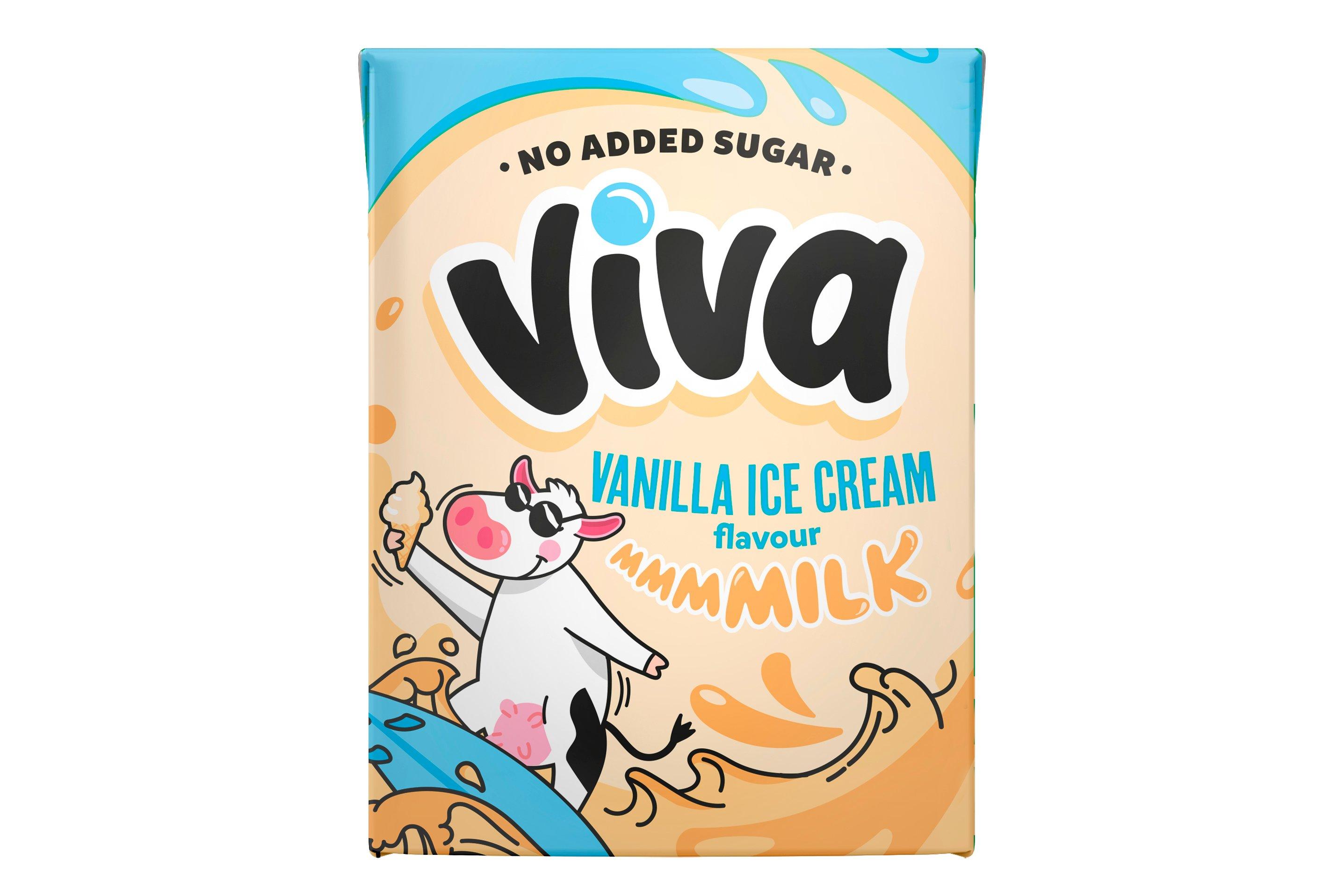 Viva Vanilla Ice Cream Flavour Milk