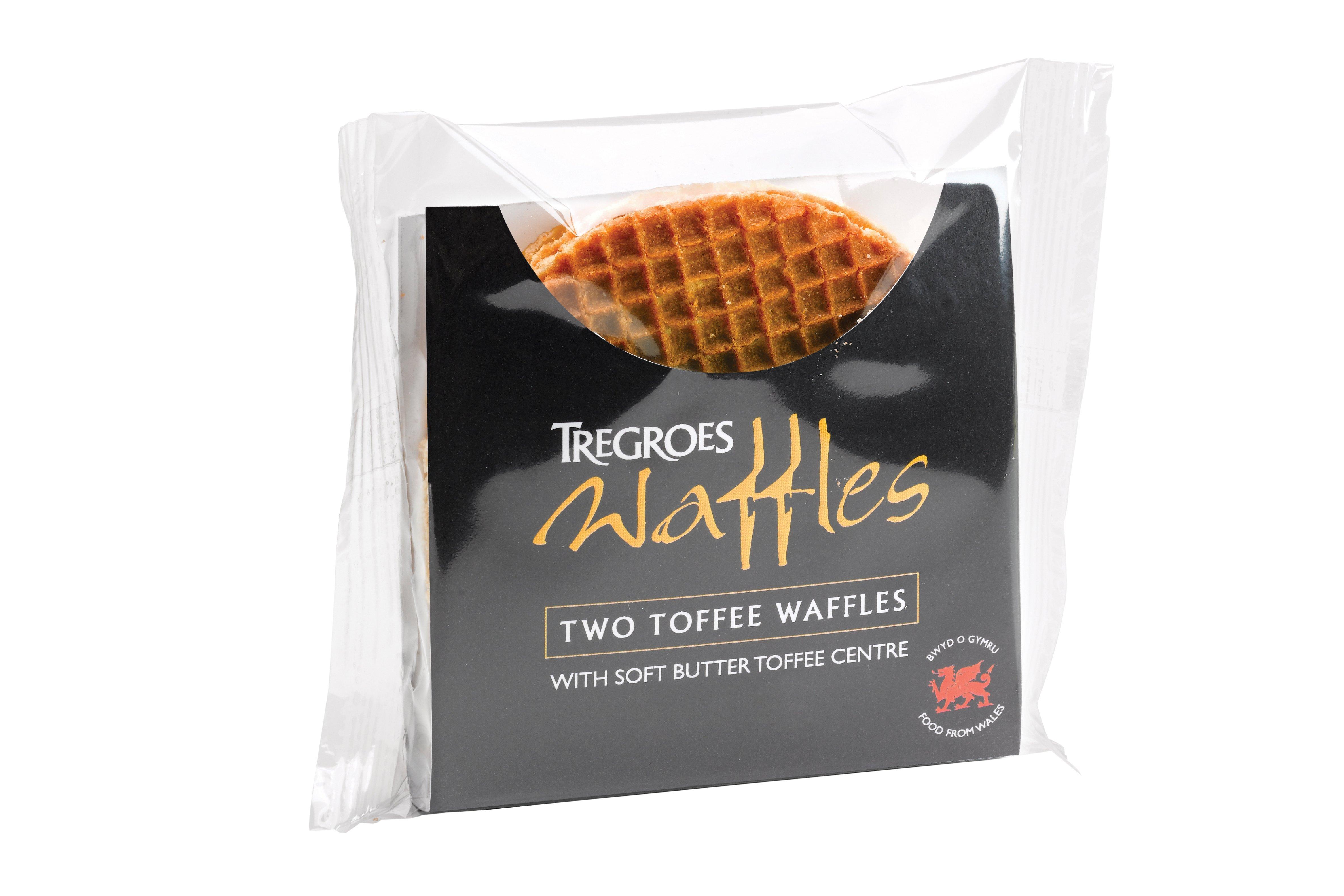 Tregroes Snack Pack of 2 Toffee Waffles