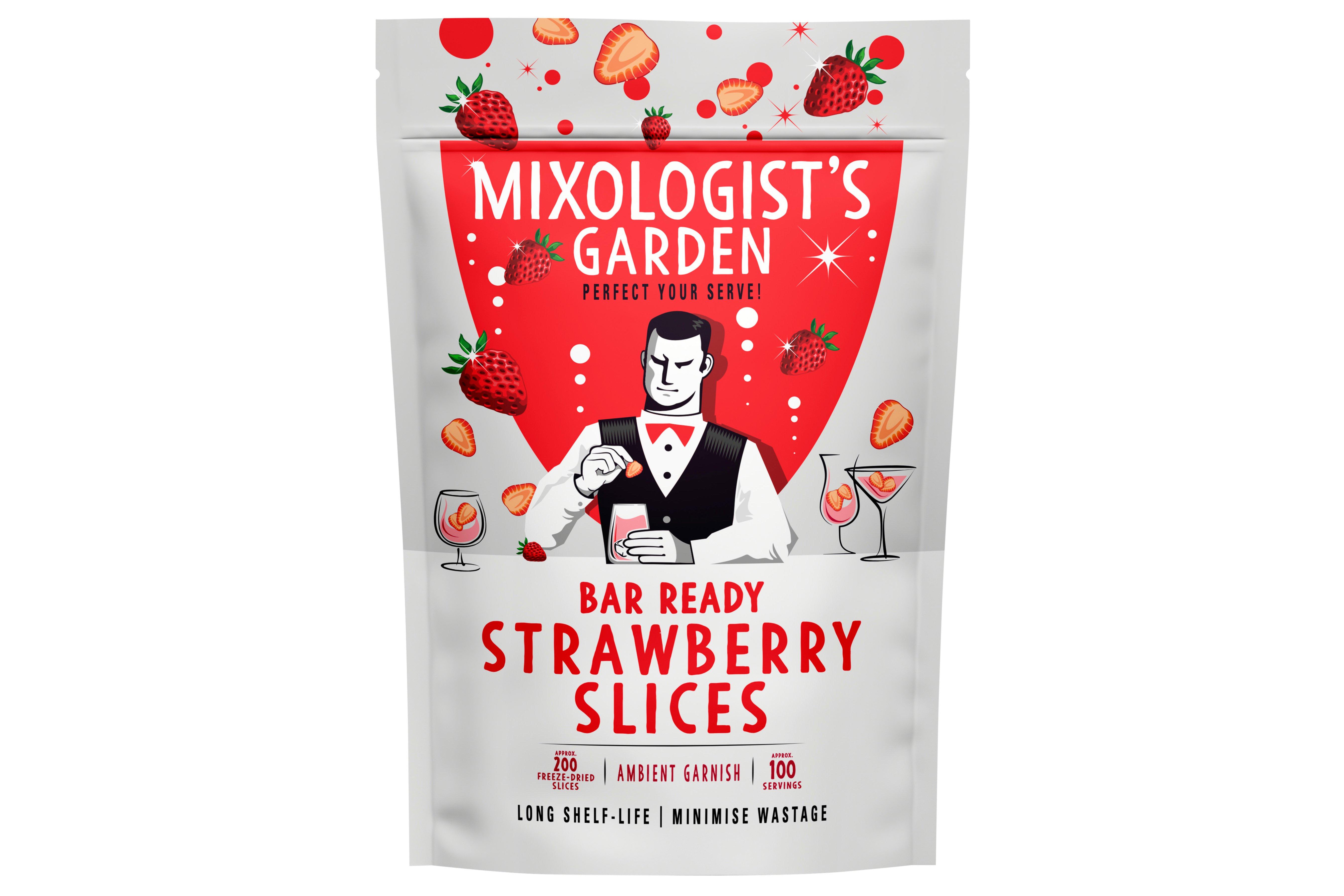Mixologist's Garden Strawberry Slices