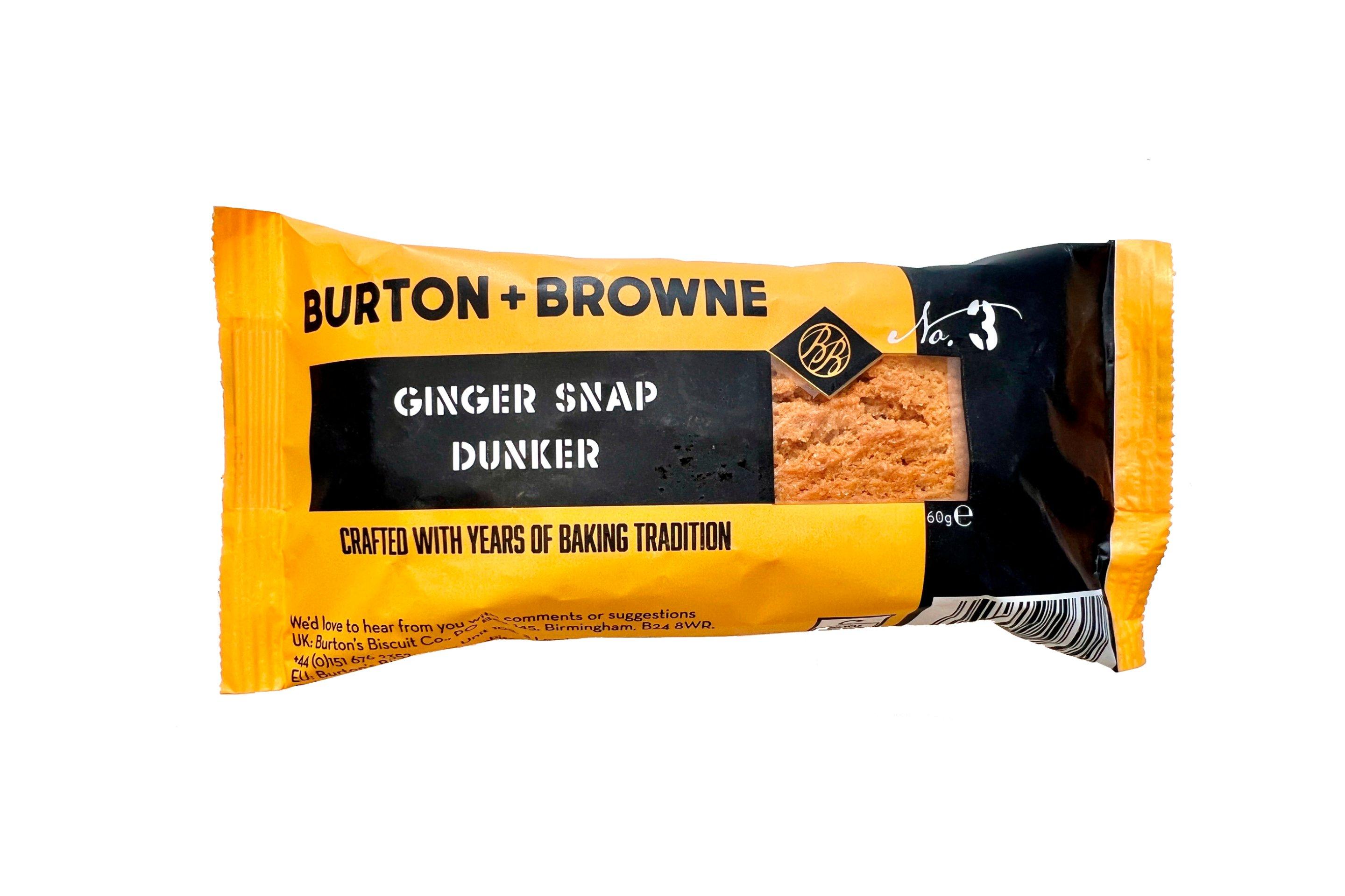 Burton & Browne Ginger Snap Dunker Biscuit
