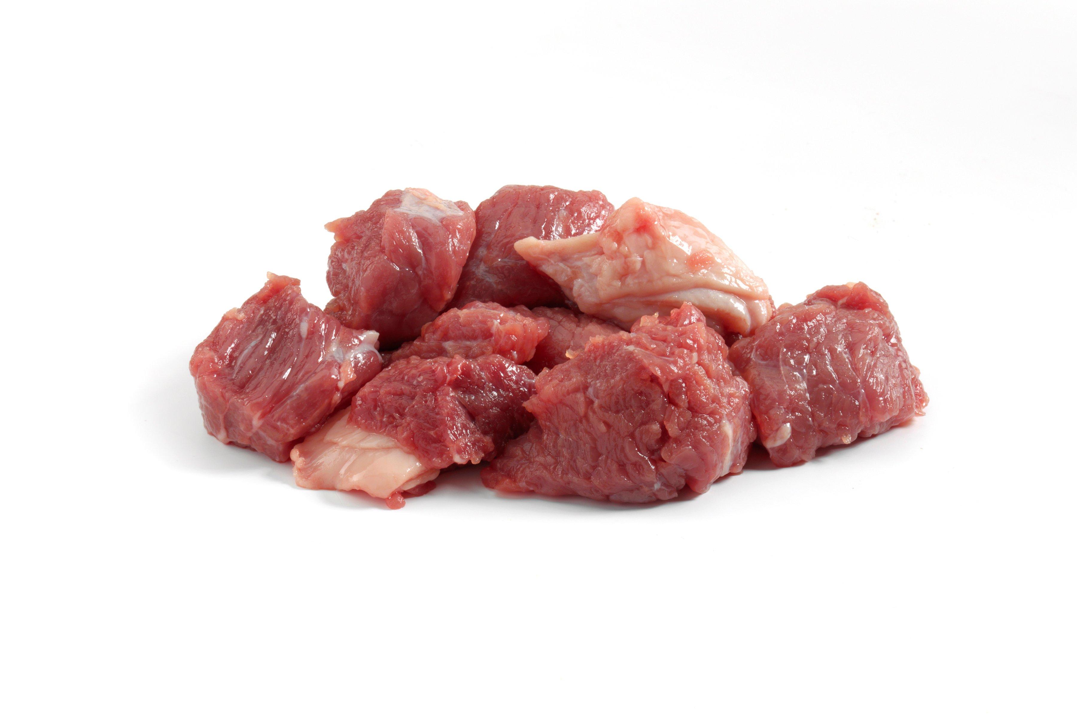Sysco Diced Beef Chuck Stk 95 VL 1x2.5kg