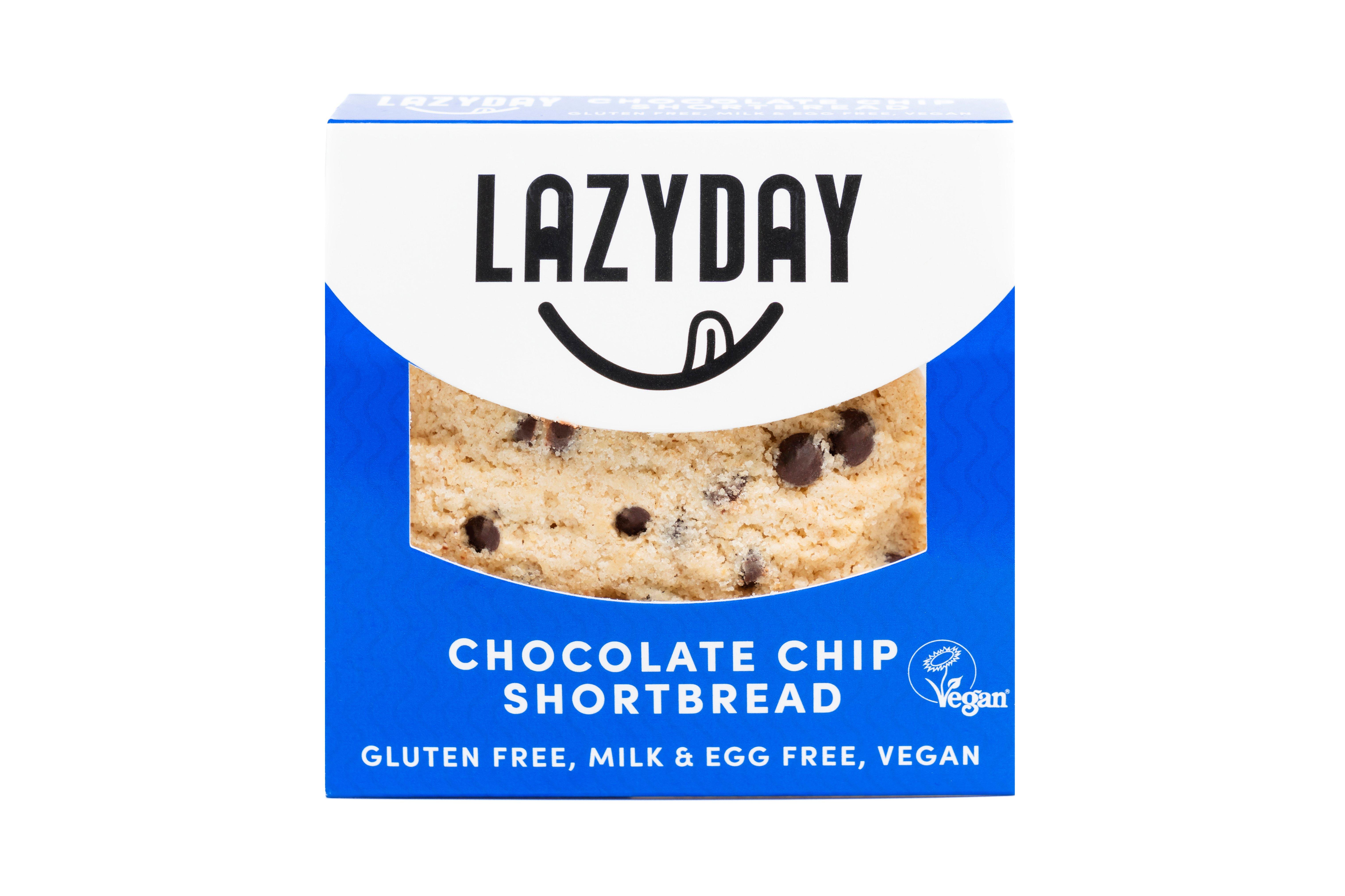 Lazy Day Foods Gluten Free & Vegan Chocolate Chip Shortbread