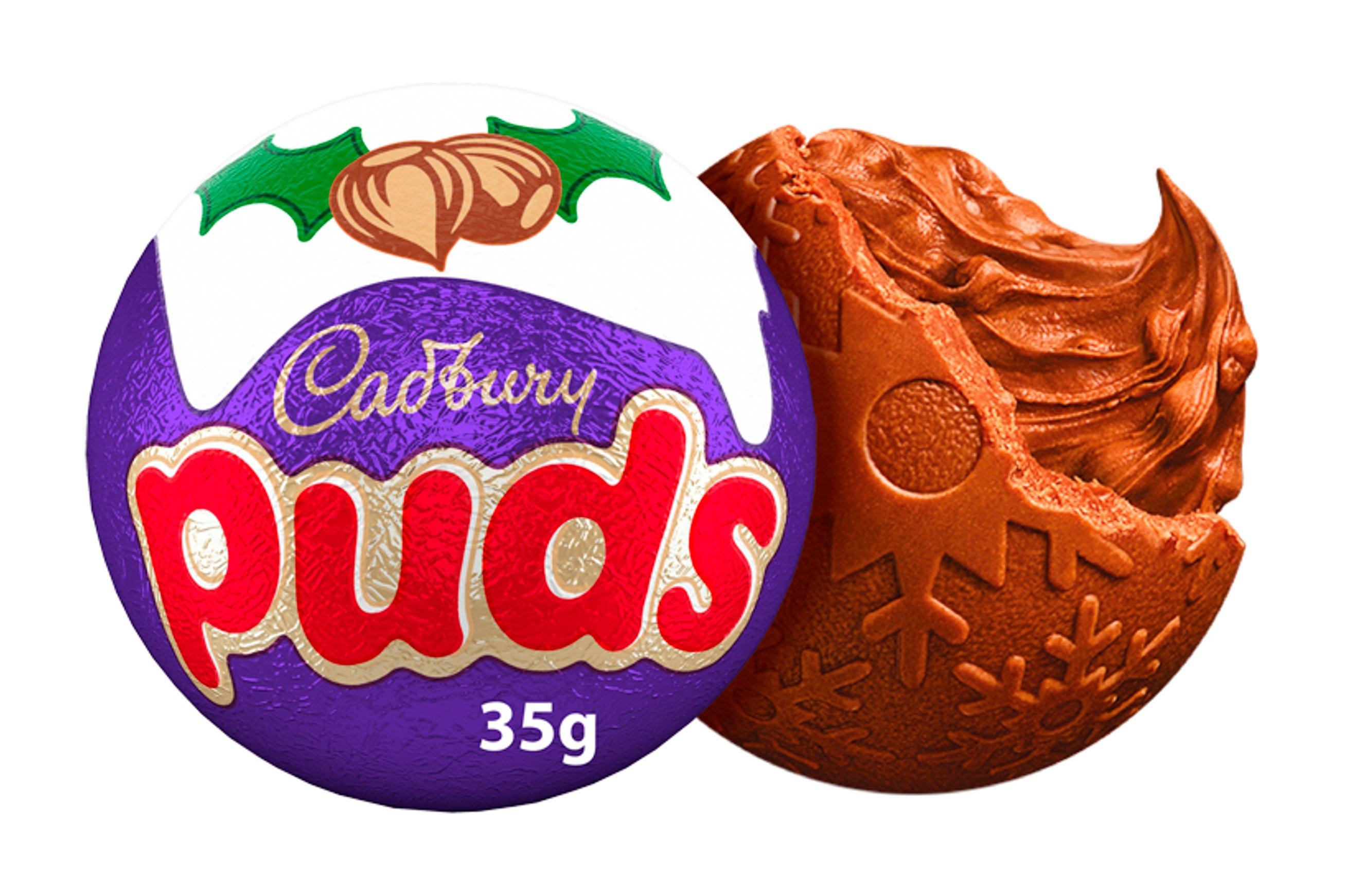 Cadbury Milk Chocolate Christmas Puds 35g