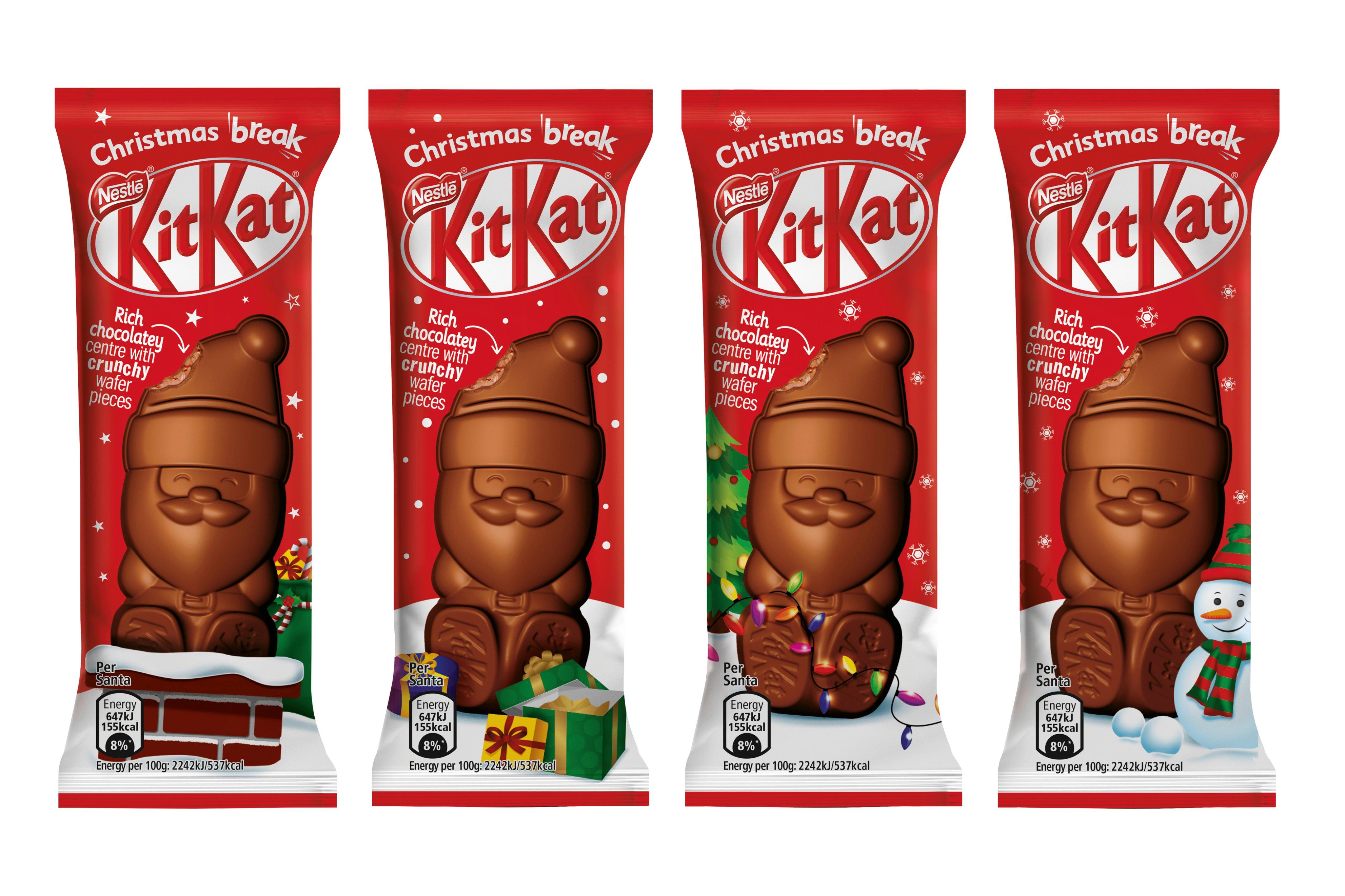 Kit Kat Santa Milk Chocolate Bar