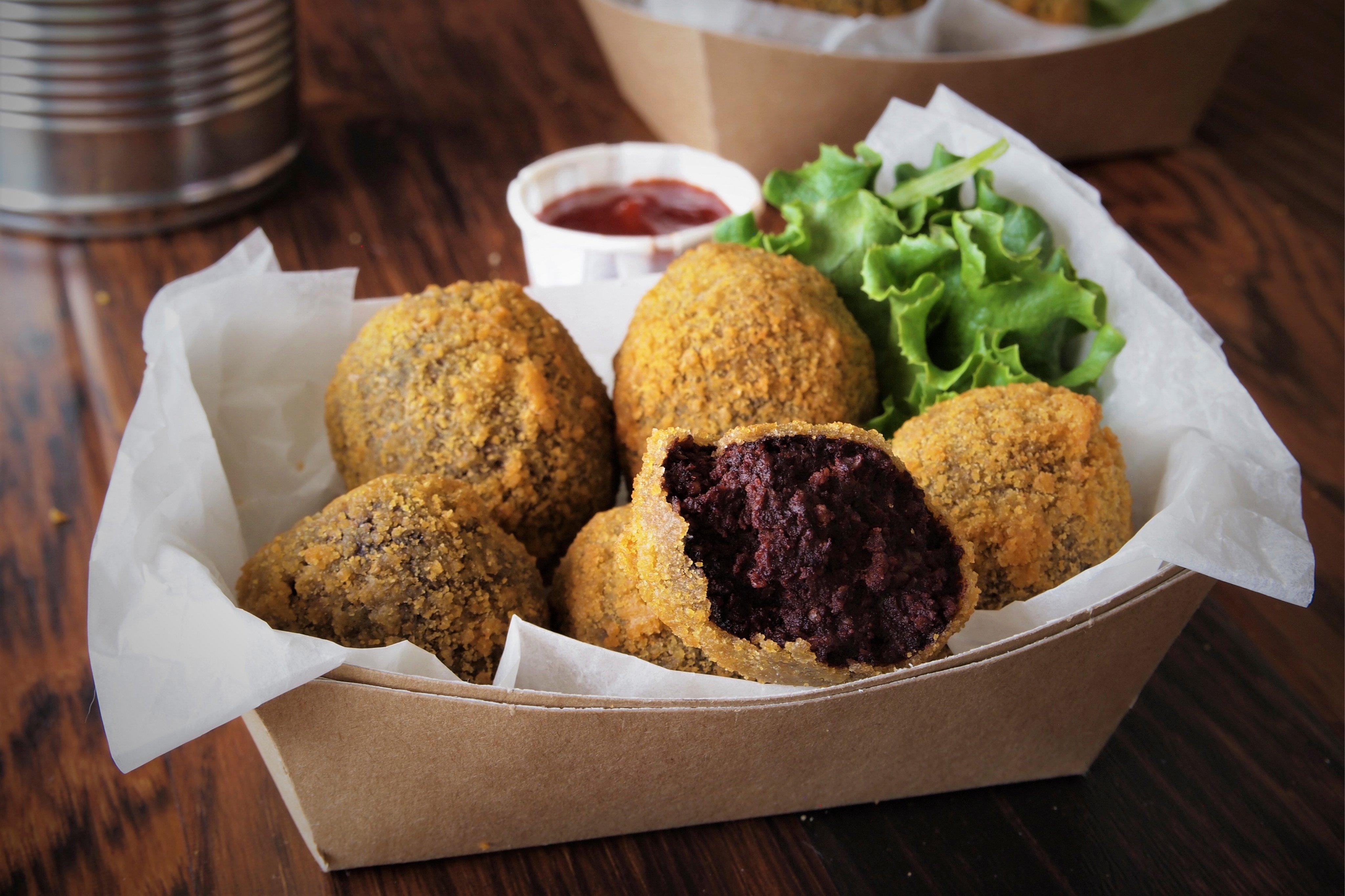 Black Pudding Bon Bons