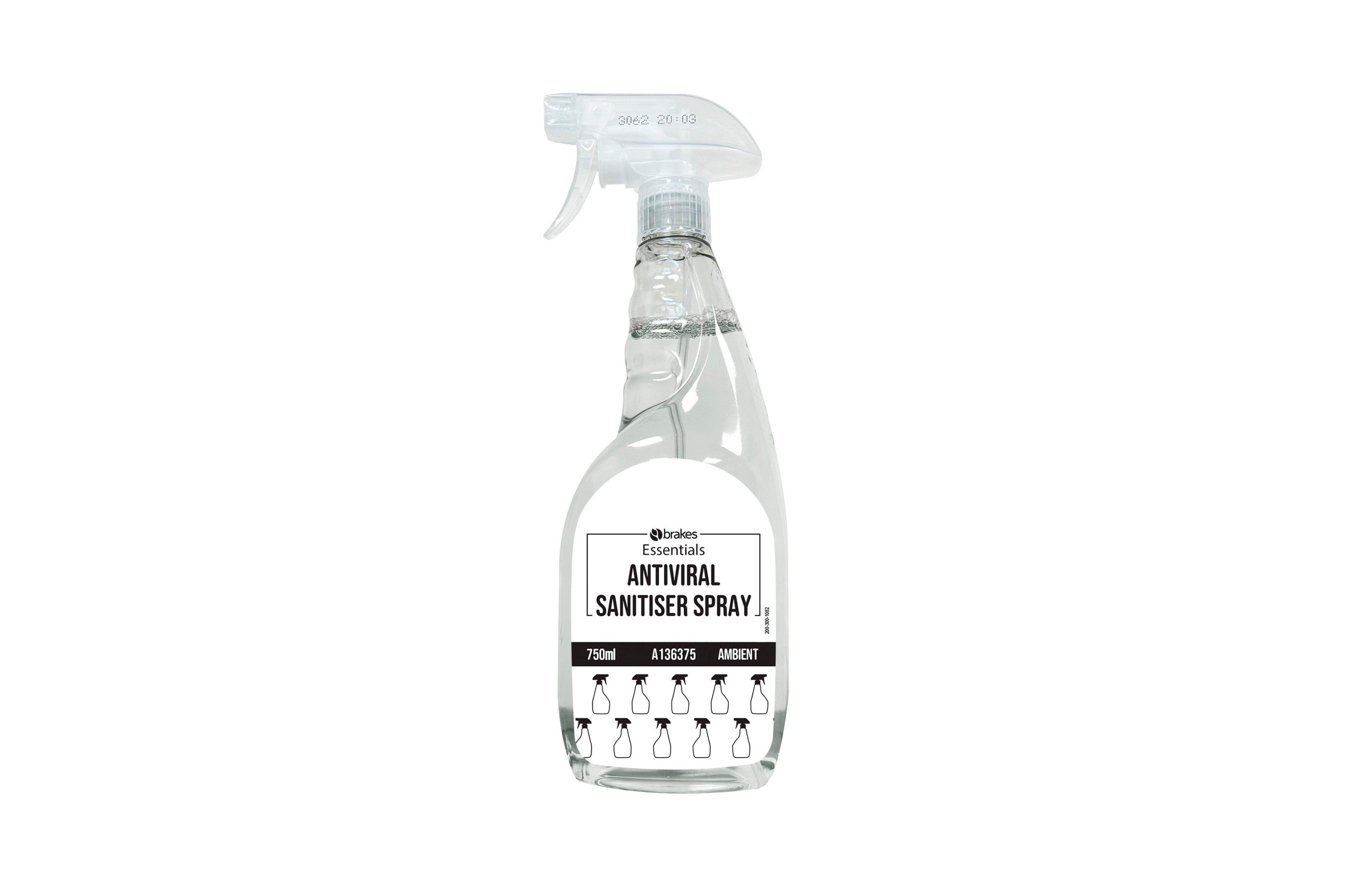 Brakes Essentials Antiviral Sanitiser Spray