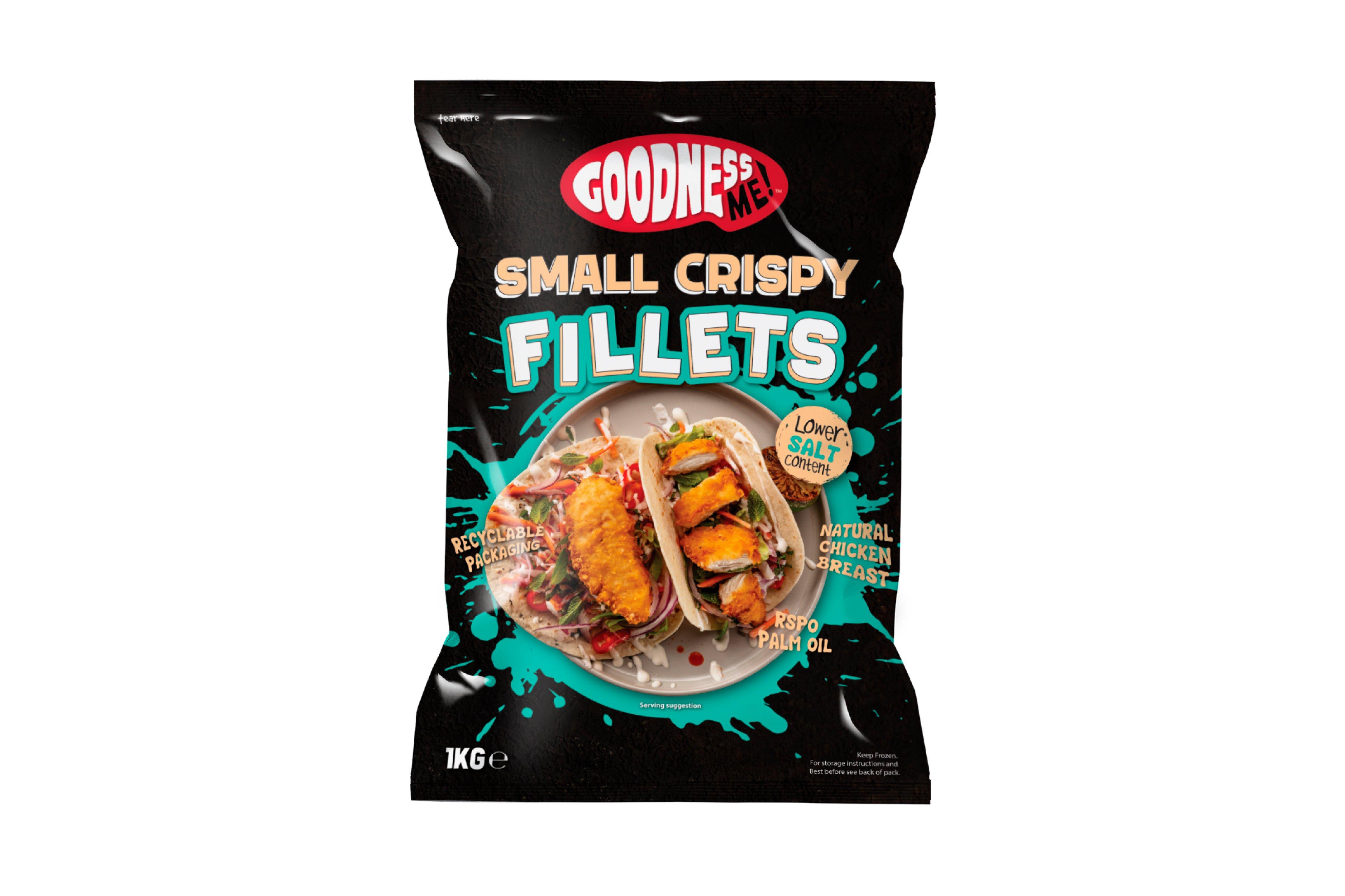 Goodness Me! Small Crispy Chicken Fillets