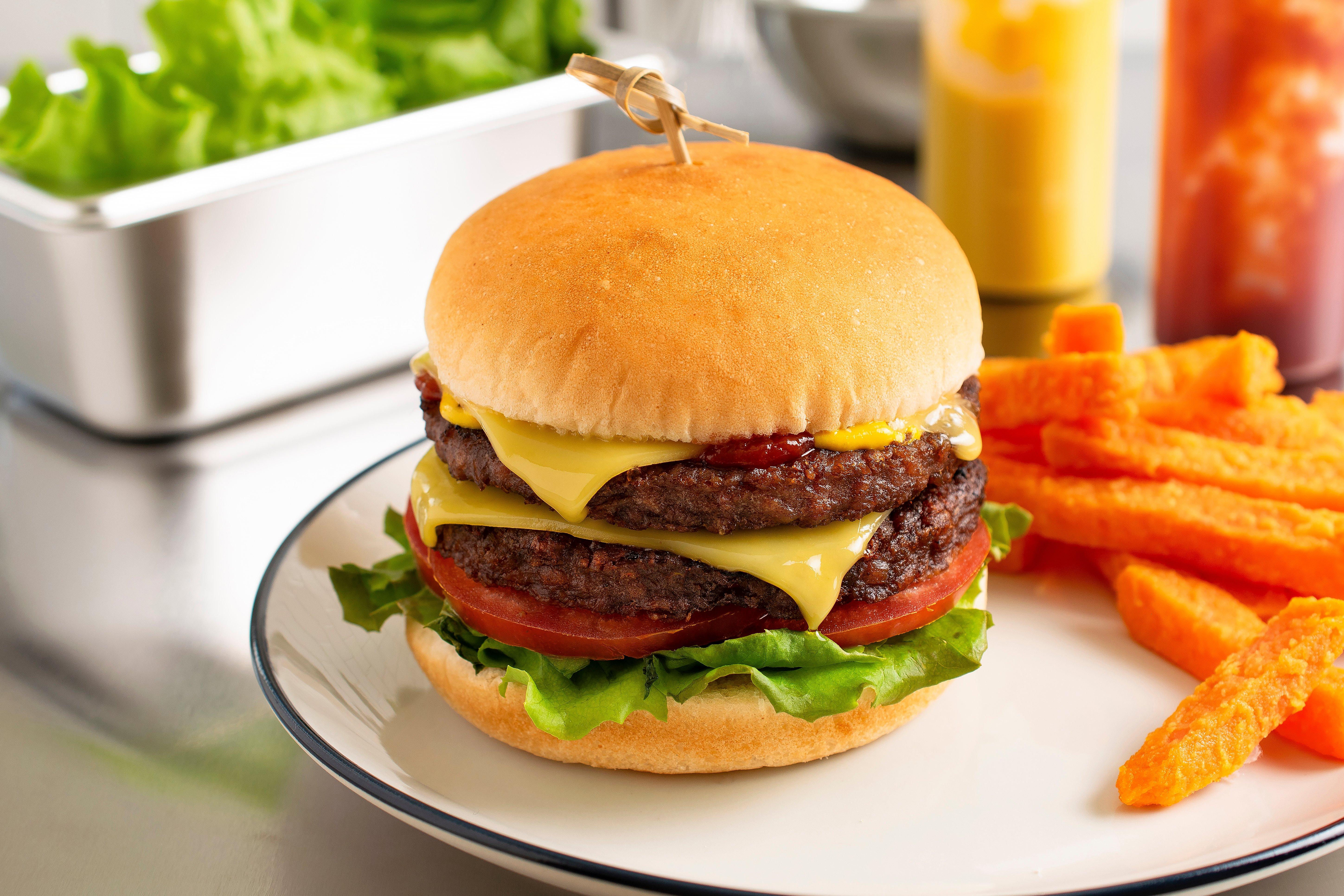 Beyond Meat Stack Burger