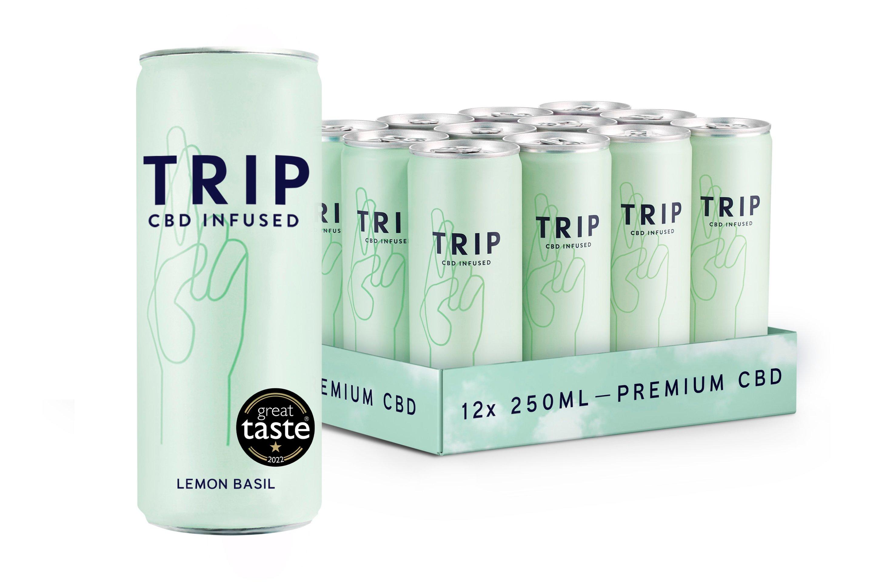 Trip Lemon Basil CBD Infused
