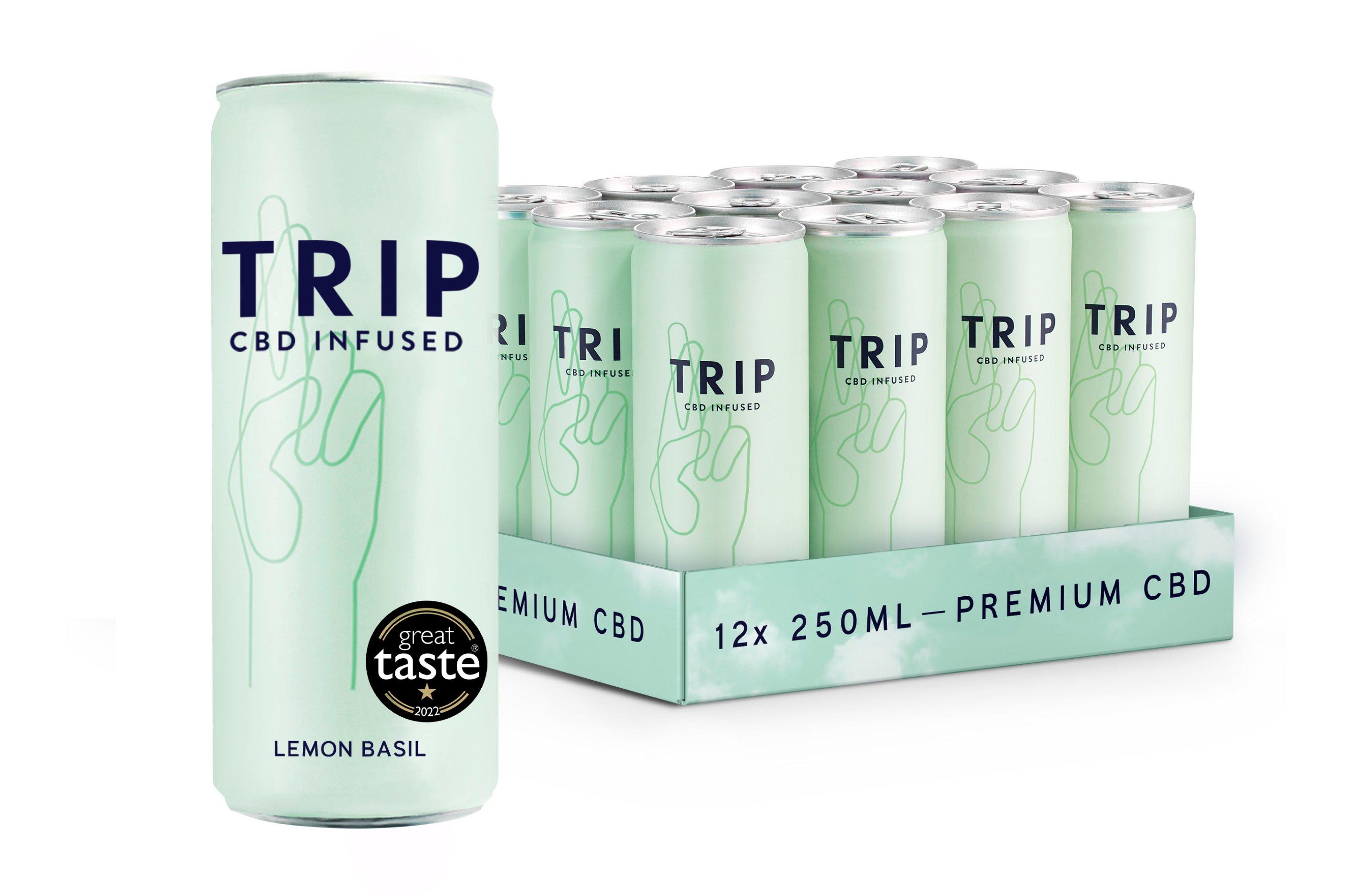 Trip Lemon Basil CBD Infused