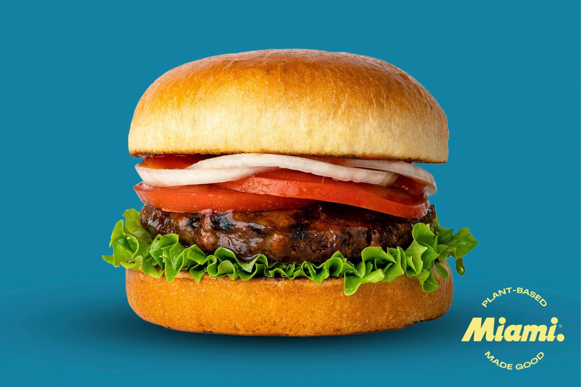 Miami Deluxe Vegan Burger