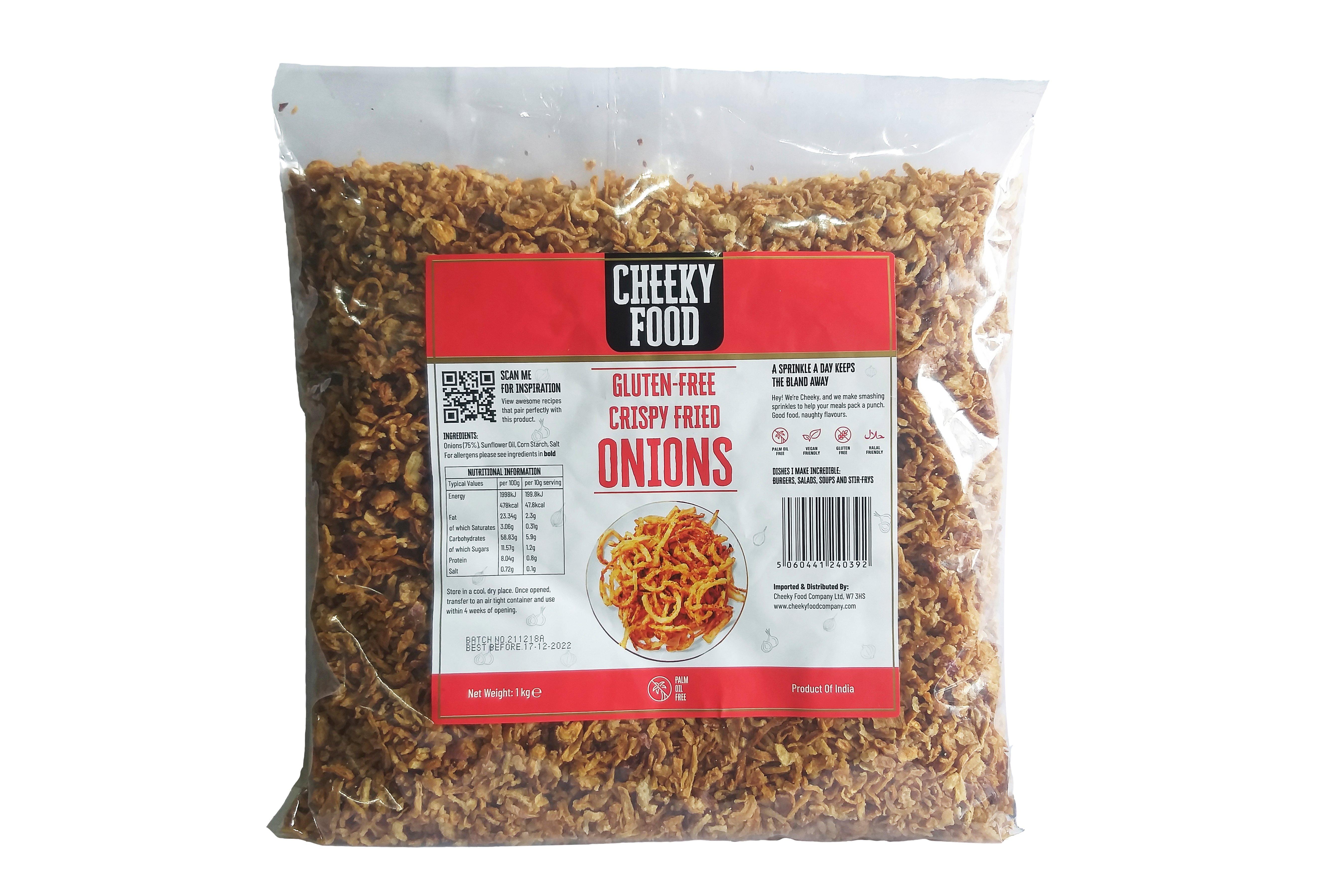 Cheeky Gluten Free Crispy Fried Onions