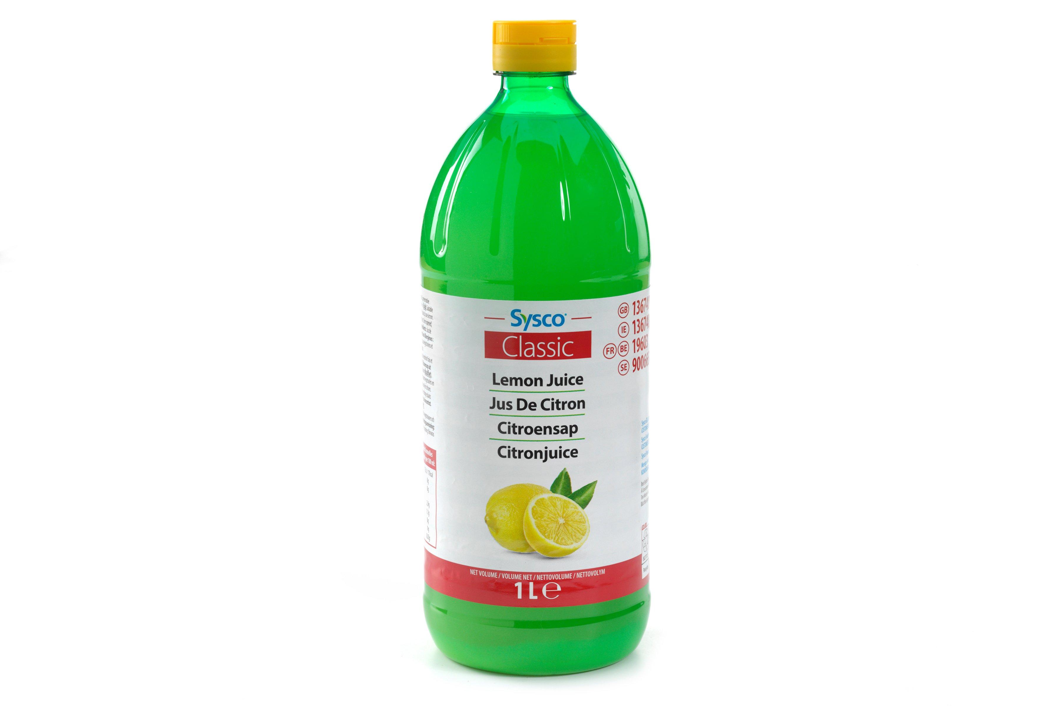 Sysco Classic Lemon Juice
