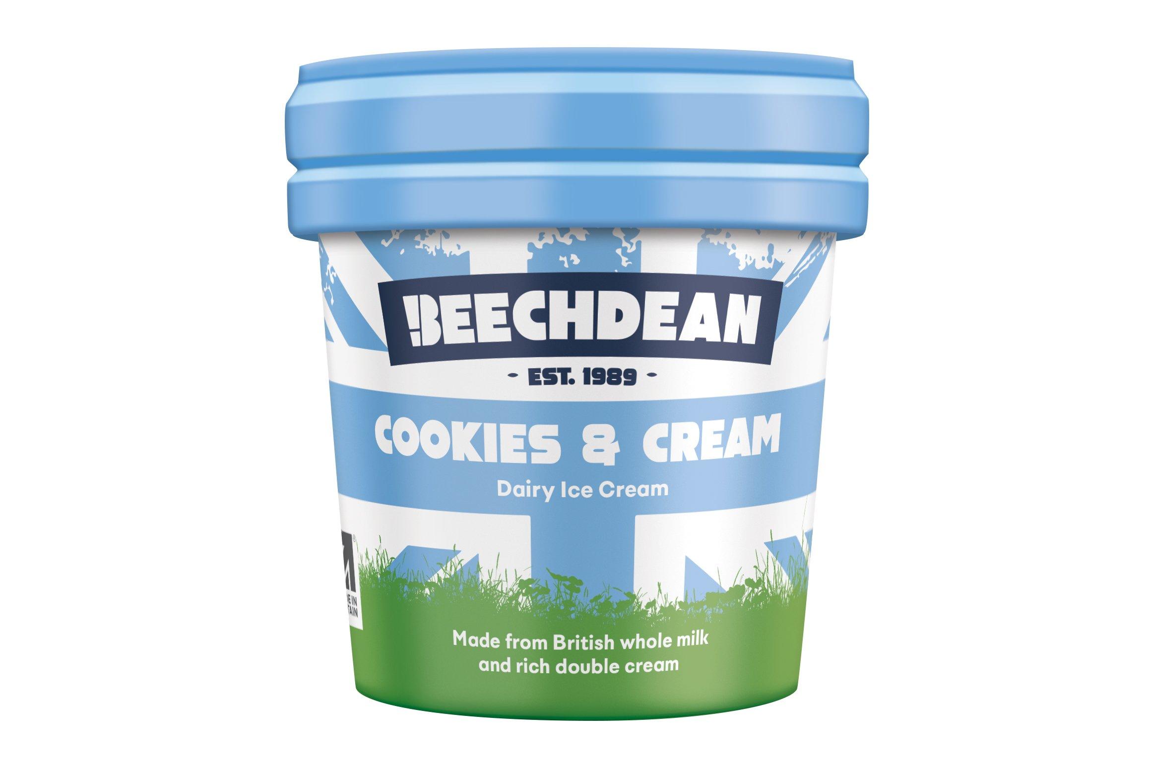 Beechdean Cookies & Cream Dairy Ice Cream