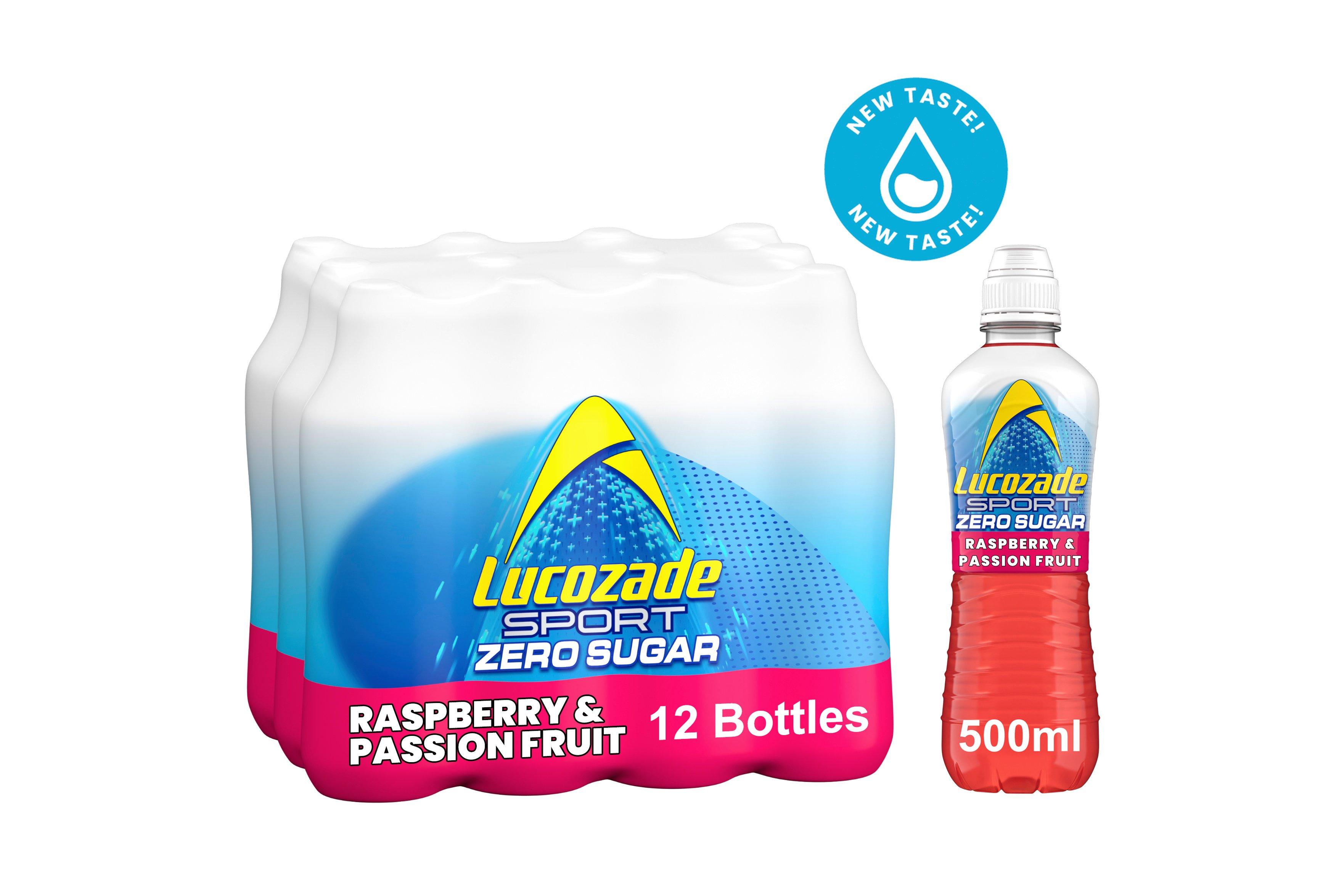 Lucozade Sport Zero Raspberry and Passionfruit