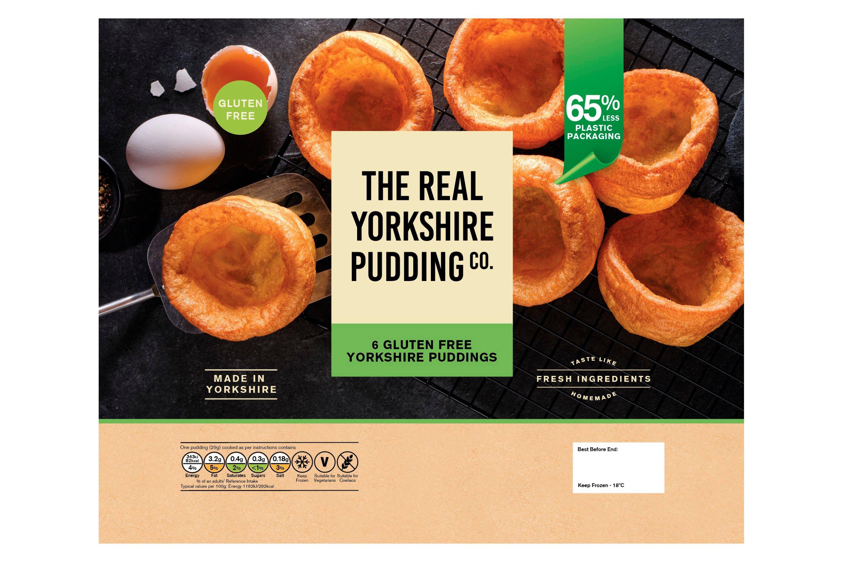 Real Yorkshire Pudding Company Gluten Free Baked Yorkshire Puddings 3"