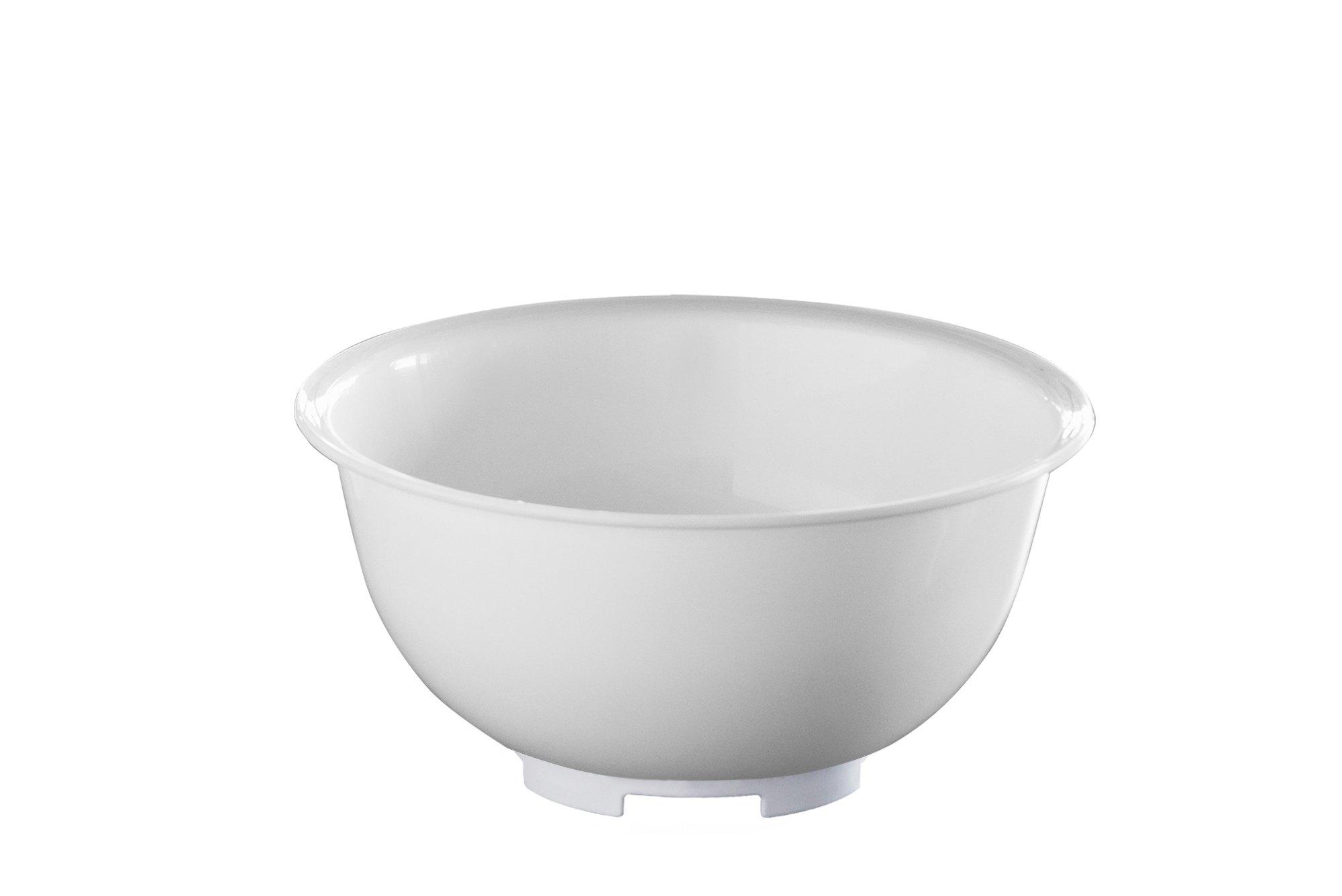 White Polypropylene Mixing Bowl 0.5ltr