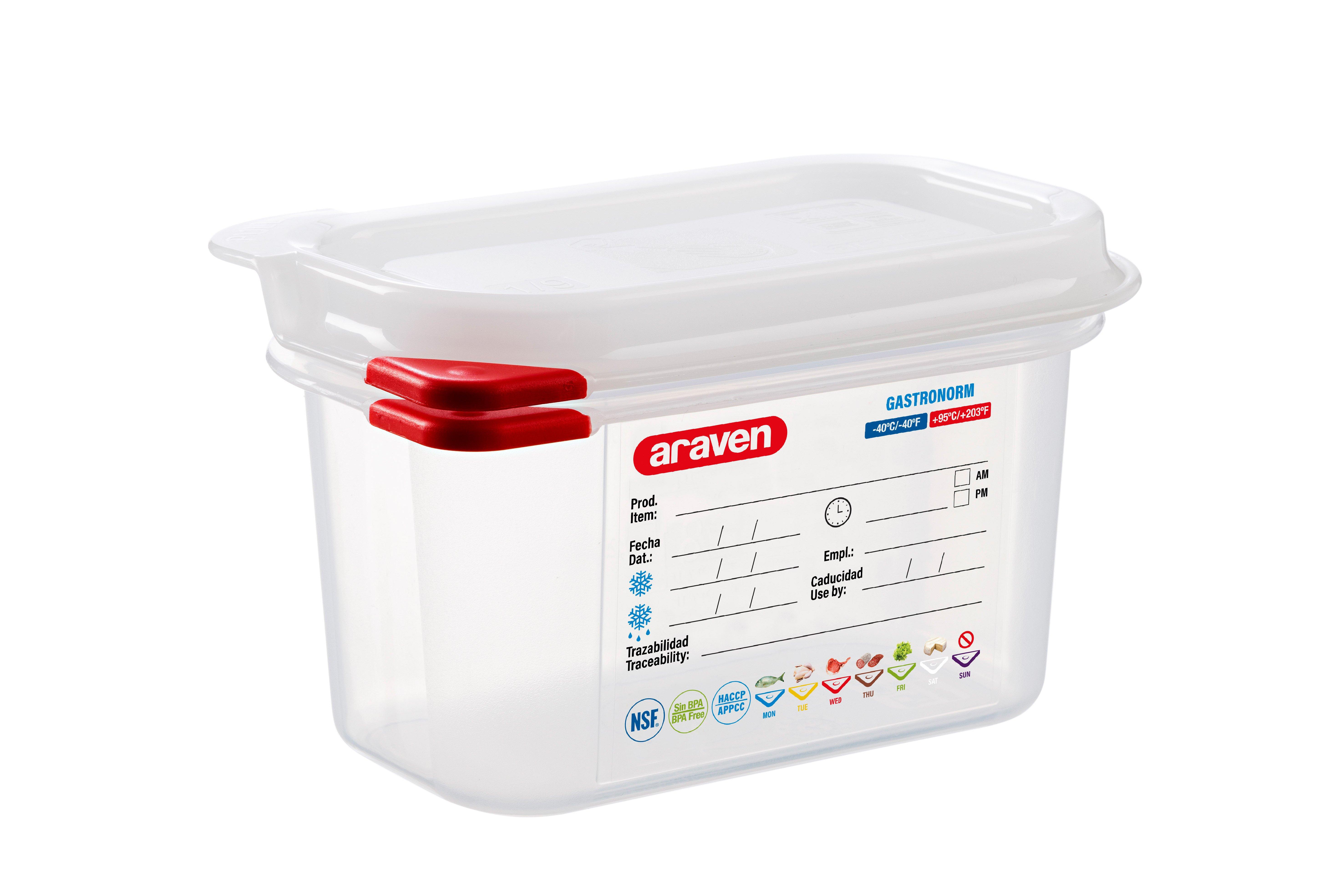 Airtight 1/9 Poly Container 10cm