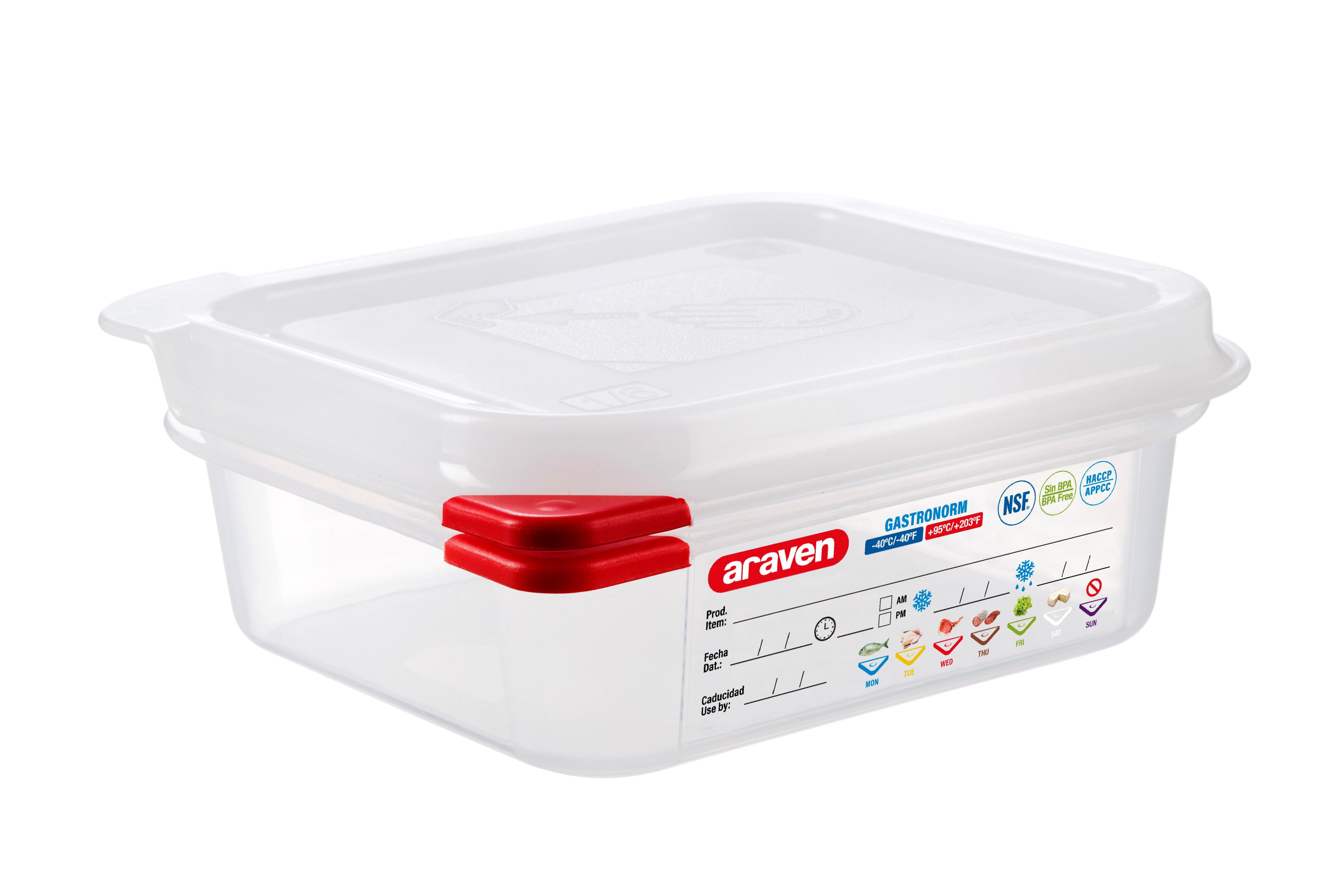 Airtight 1/6 Poly Container 6.5cm