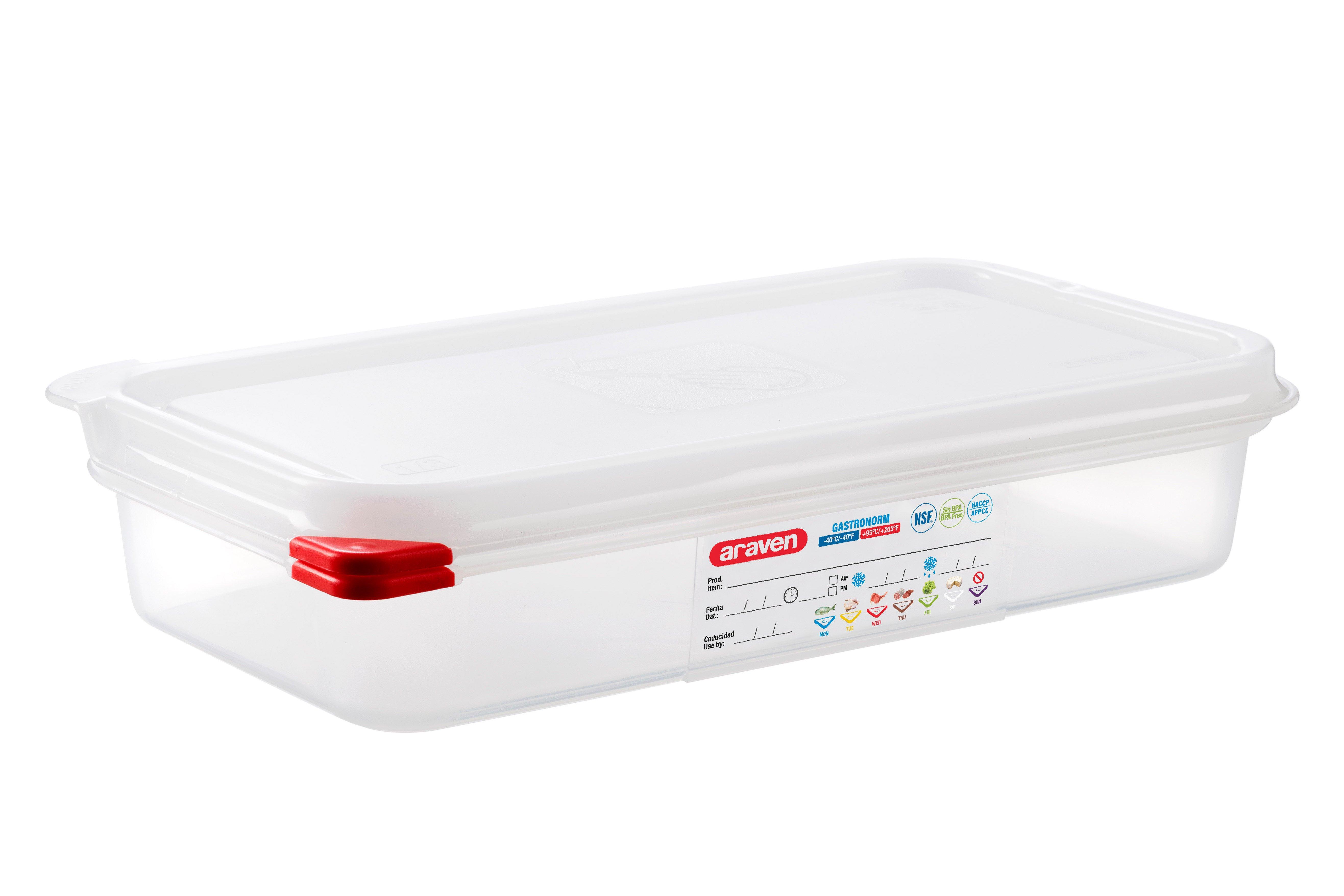 Airtight 1/3 Poly Container 6.5cm