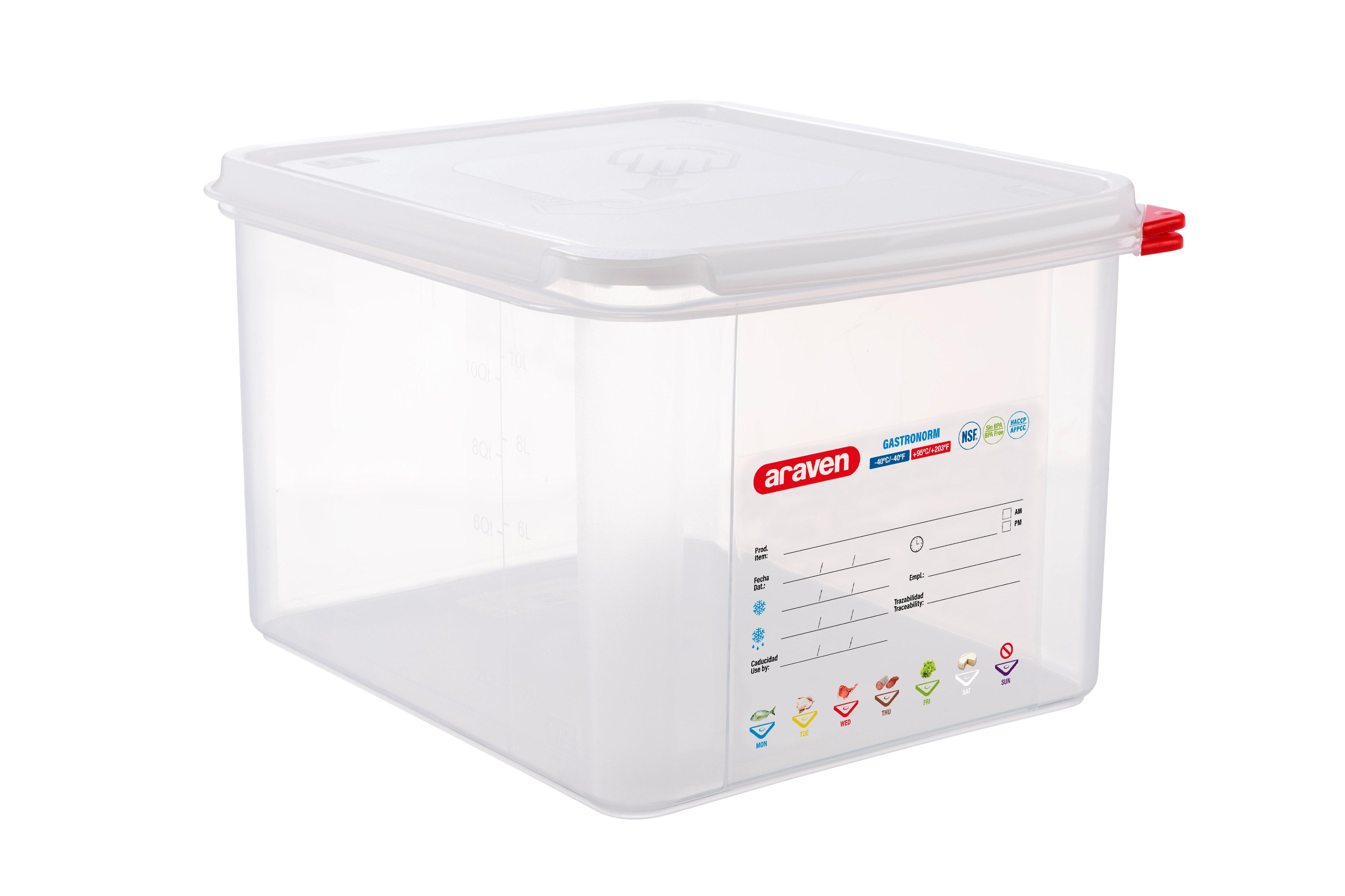 Airtight 1/2 Poly Container 20cm