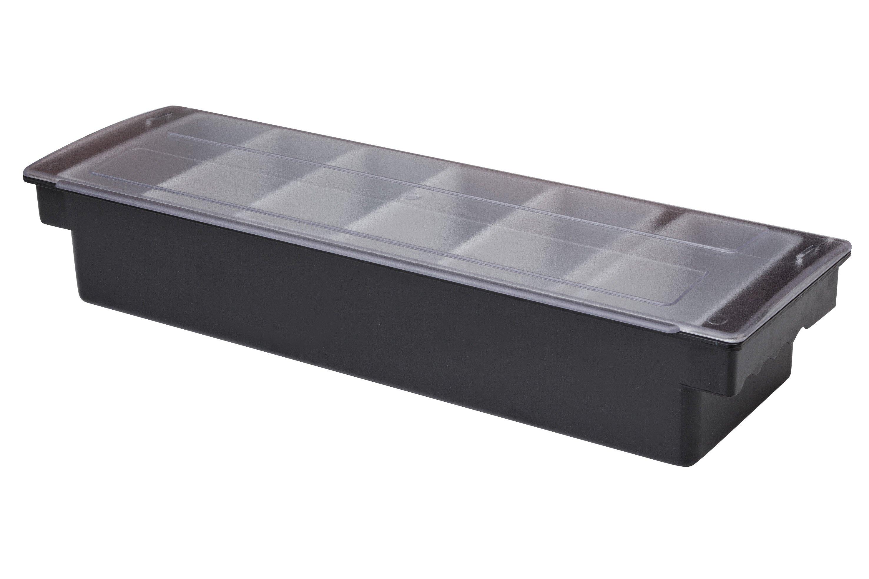 6 Parts/ Black Condiment Dispenser