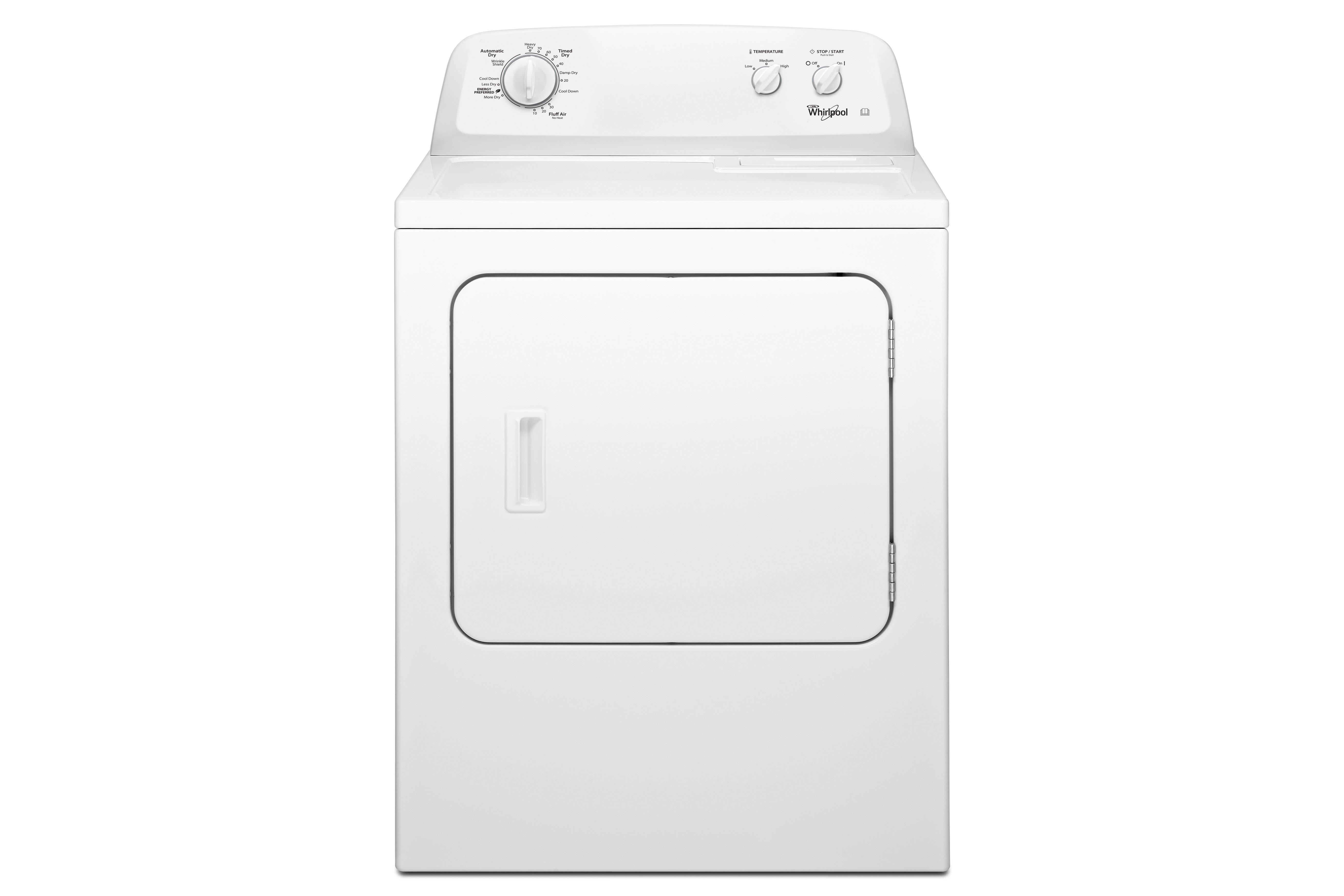Whirlpool 3LWED4705FW Atlantis Classic Dryer