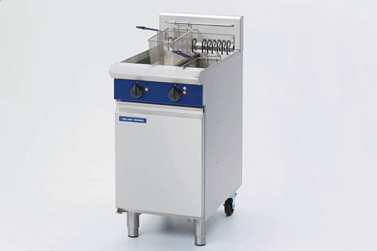 Blue Seal E44 Electric Free Standing Twin Fryer