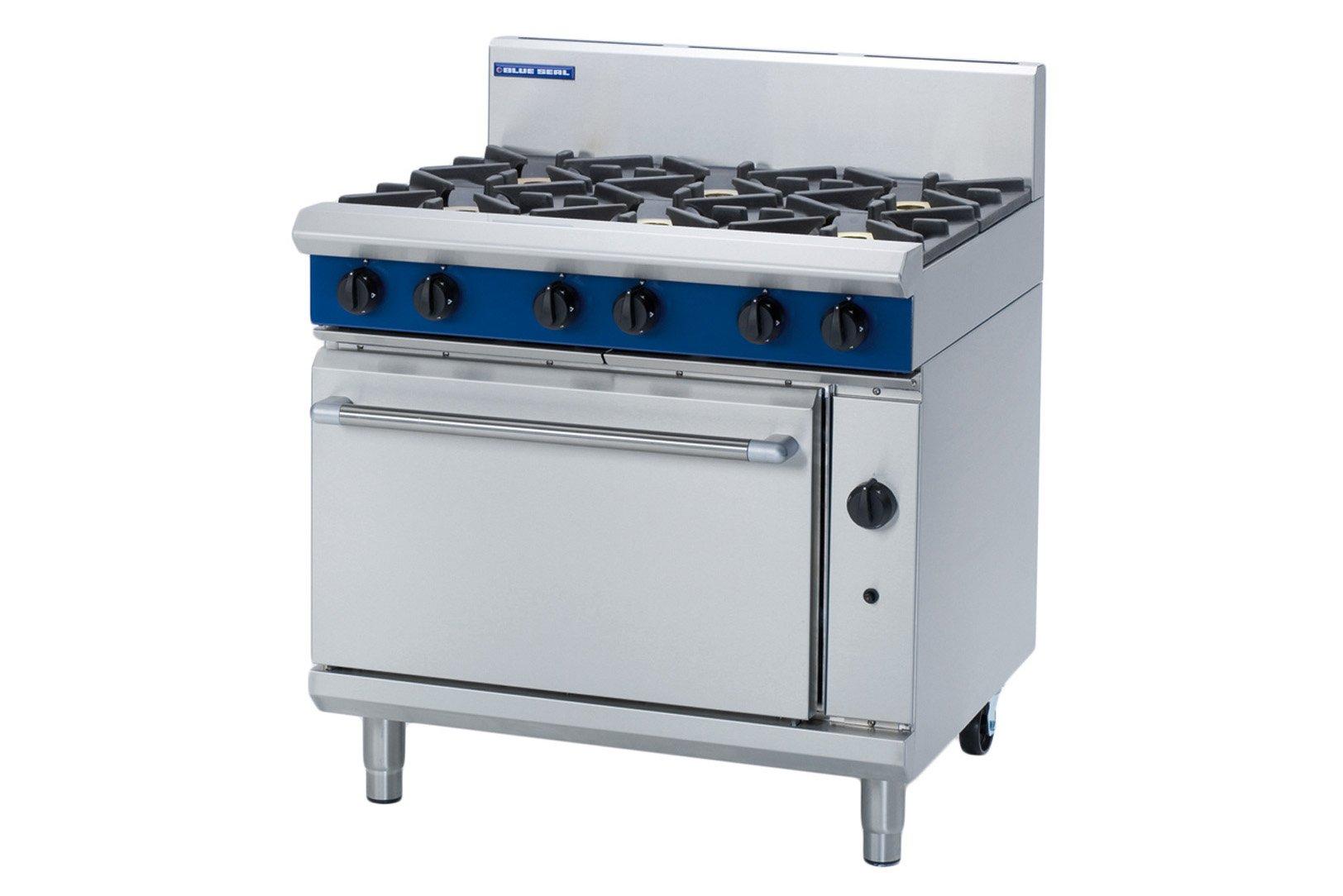 Blue Seal G506D 6 Burner Gas Range