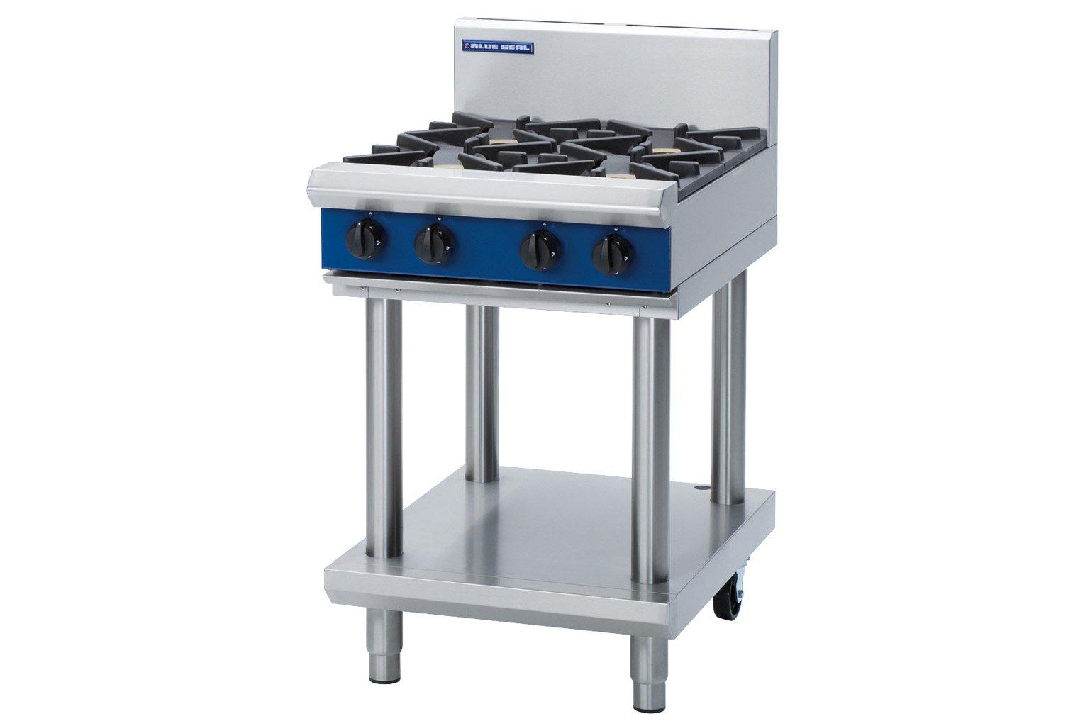 Blue Seal G514D-LS 4 Burner Gas Hob on Leg Stand