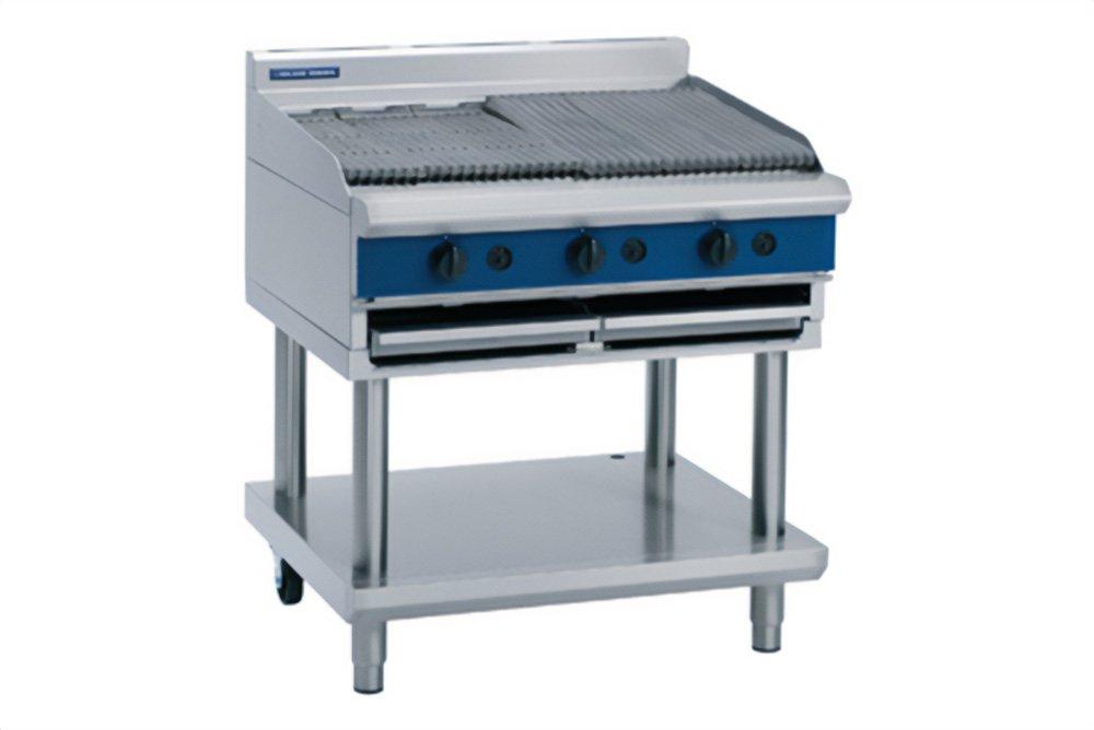 Blue Seal G596-LS Gas Chargrill on Leg Stand