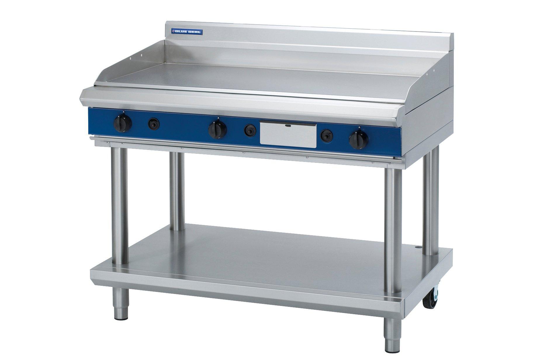 Blue Seal GP518-LS Gas Heavy Duty Griddle on a Leg Stand