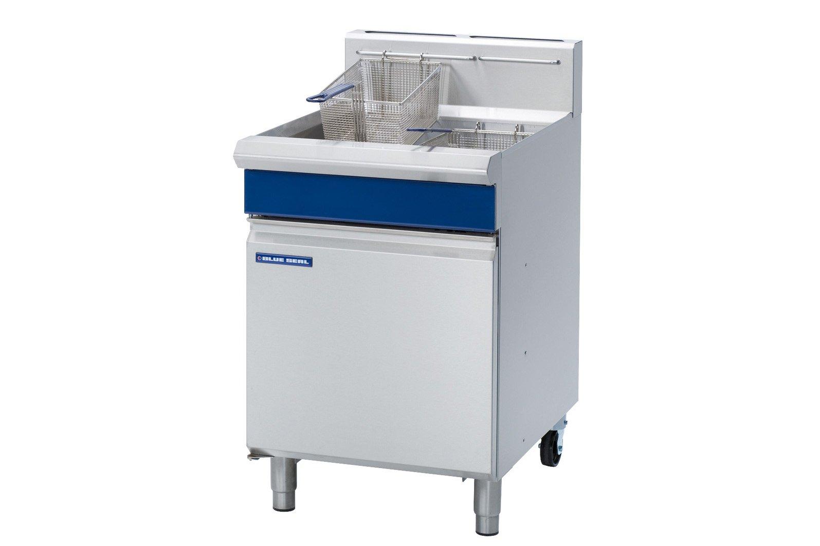 Blue Seal GT60 Gas Fryer Single Tank V Ray Burners