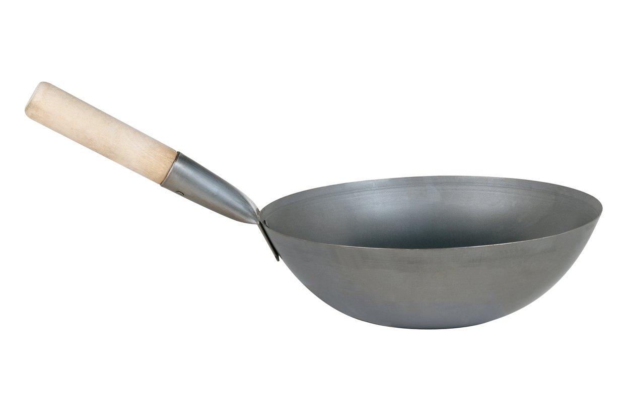 Master Class Stainless Steel Heavy Duty Non-Stick Wok 30cm
