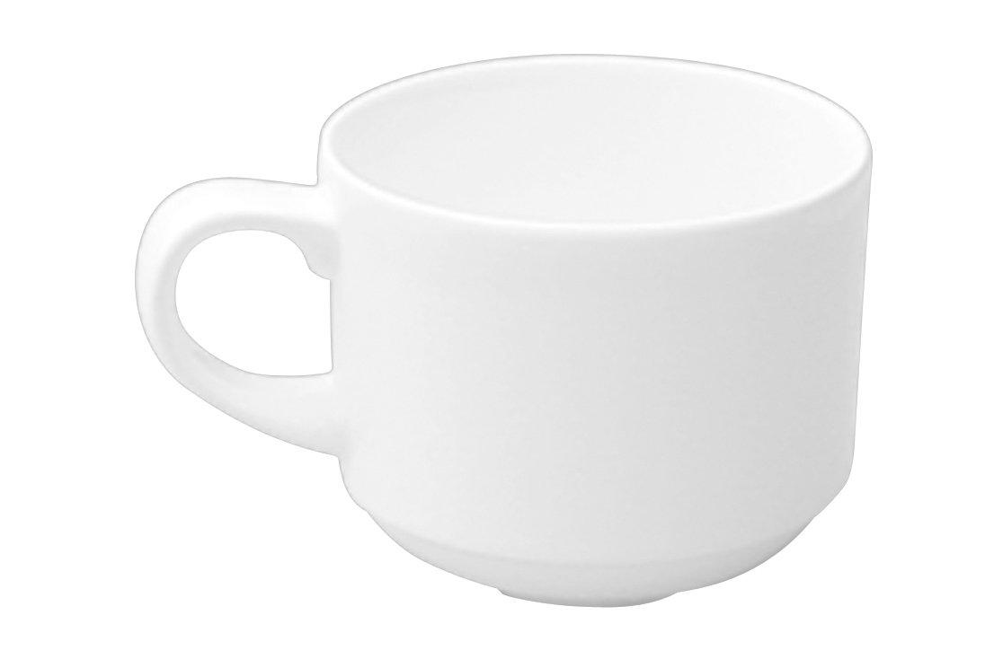 Churchill Alchemy White Stacking Teacup 210ml