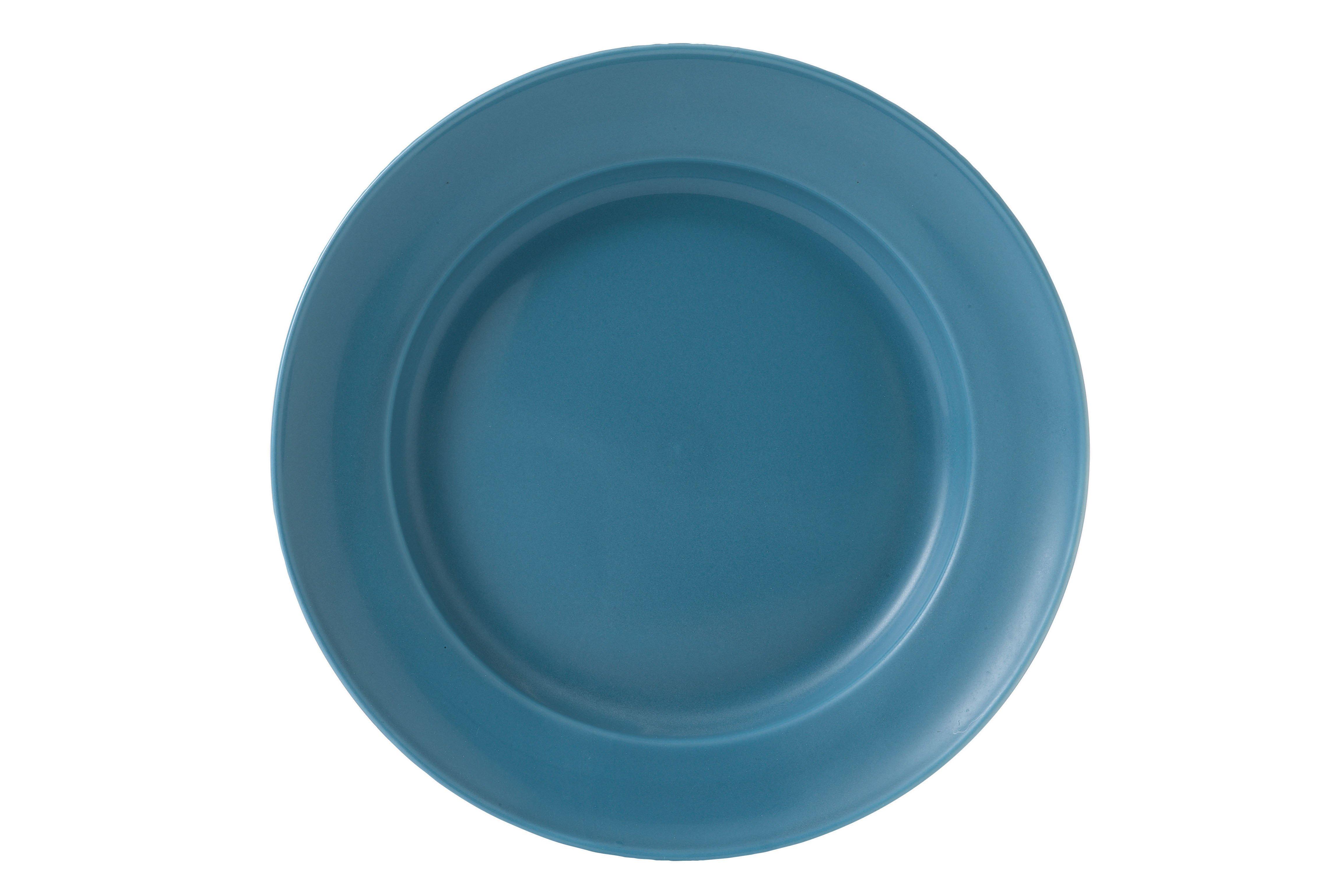 Churchill Future Care Footed Dinner Plate Blue 26cm