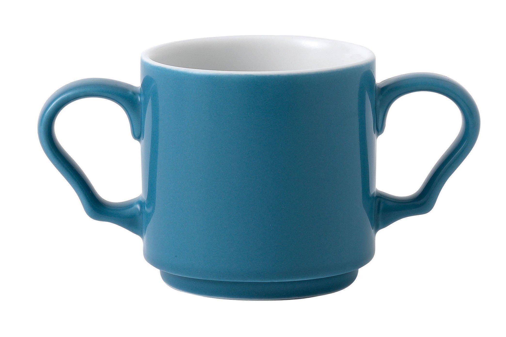 Churchill Future Care Double Handled Mug Blue 284ml