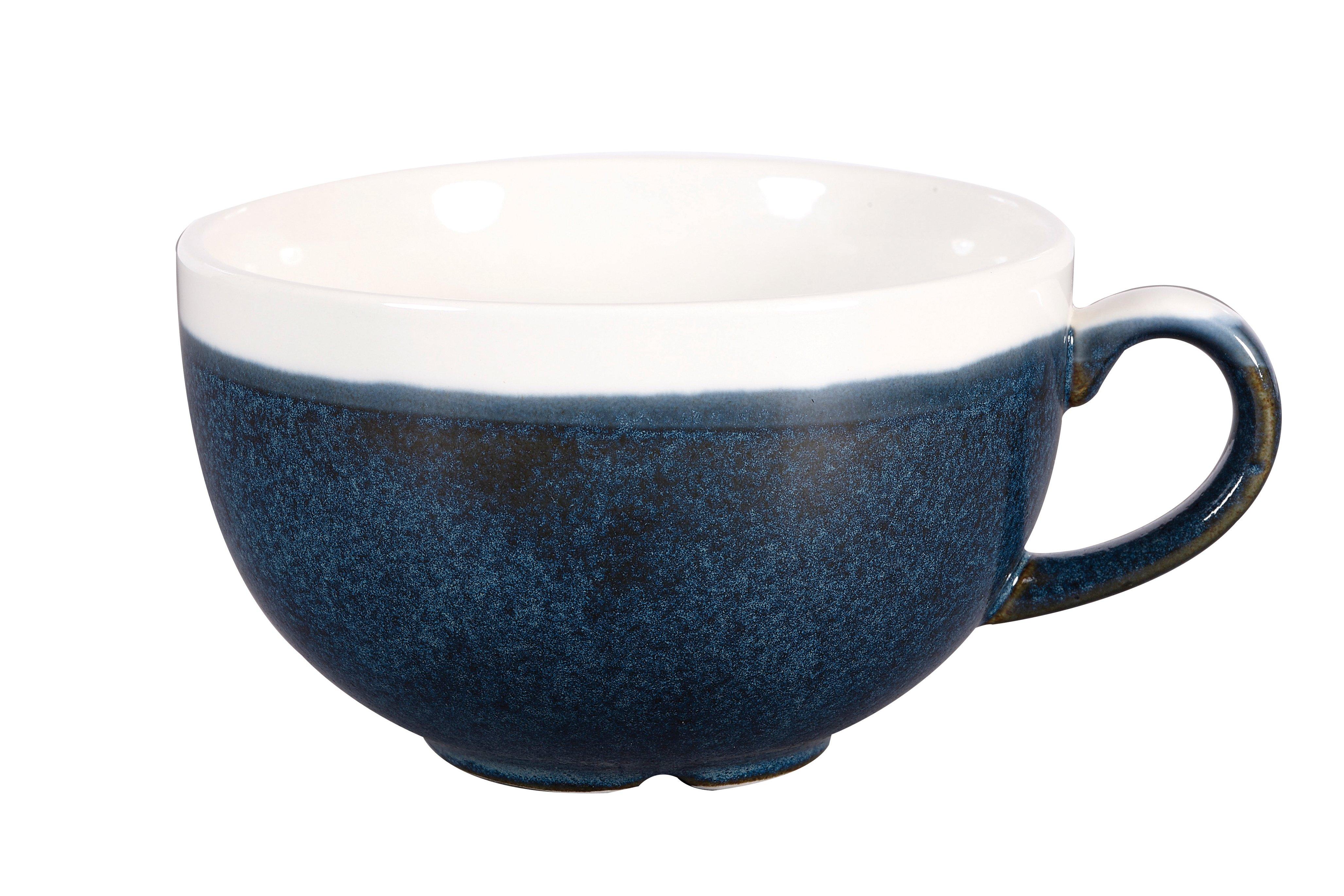 Churchill Sapphire Blue Monochrome Cappuccino Cup 227ml