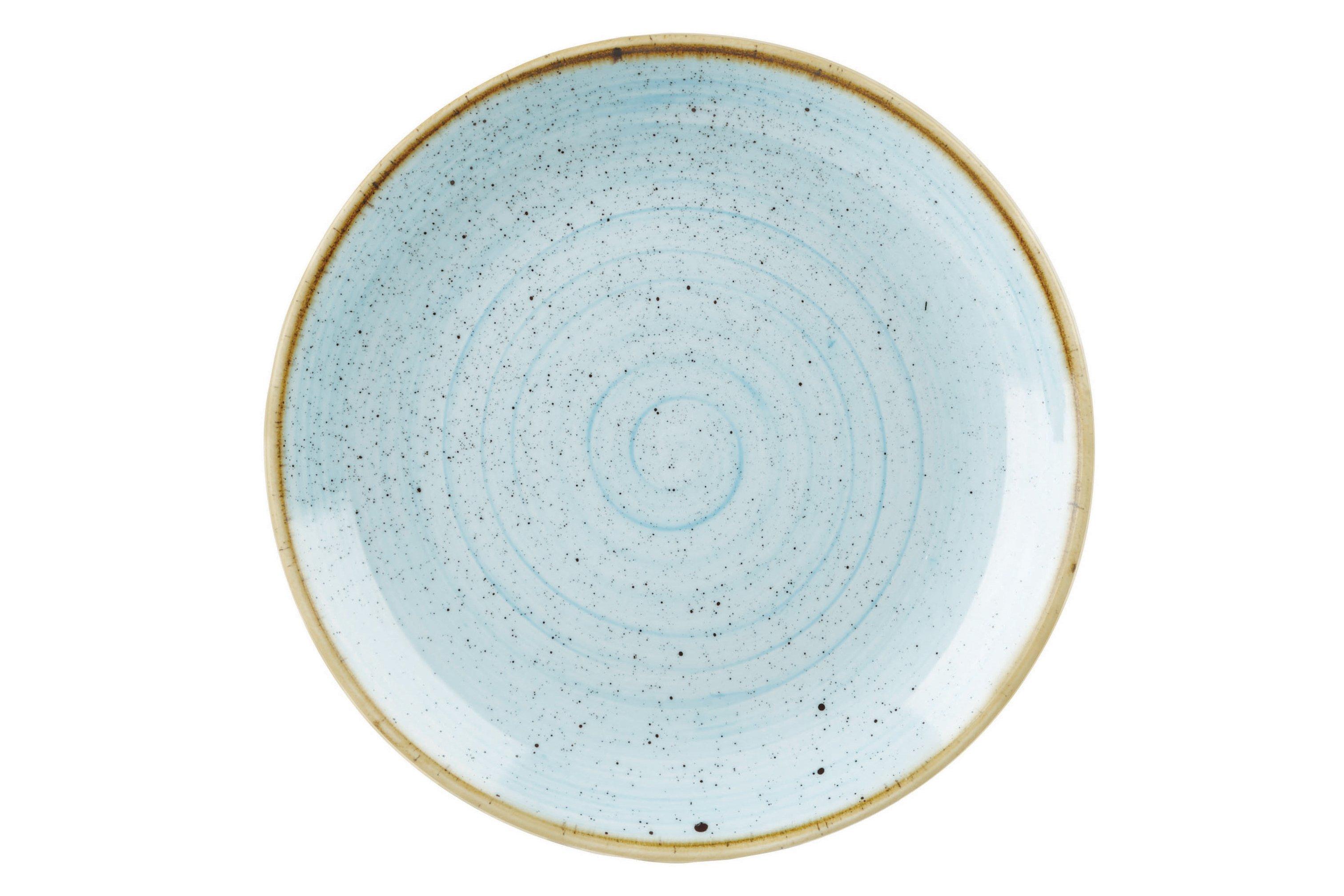 Churchill Stonecast Duck Egg 26cm Coupe Plate