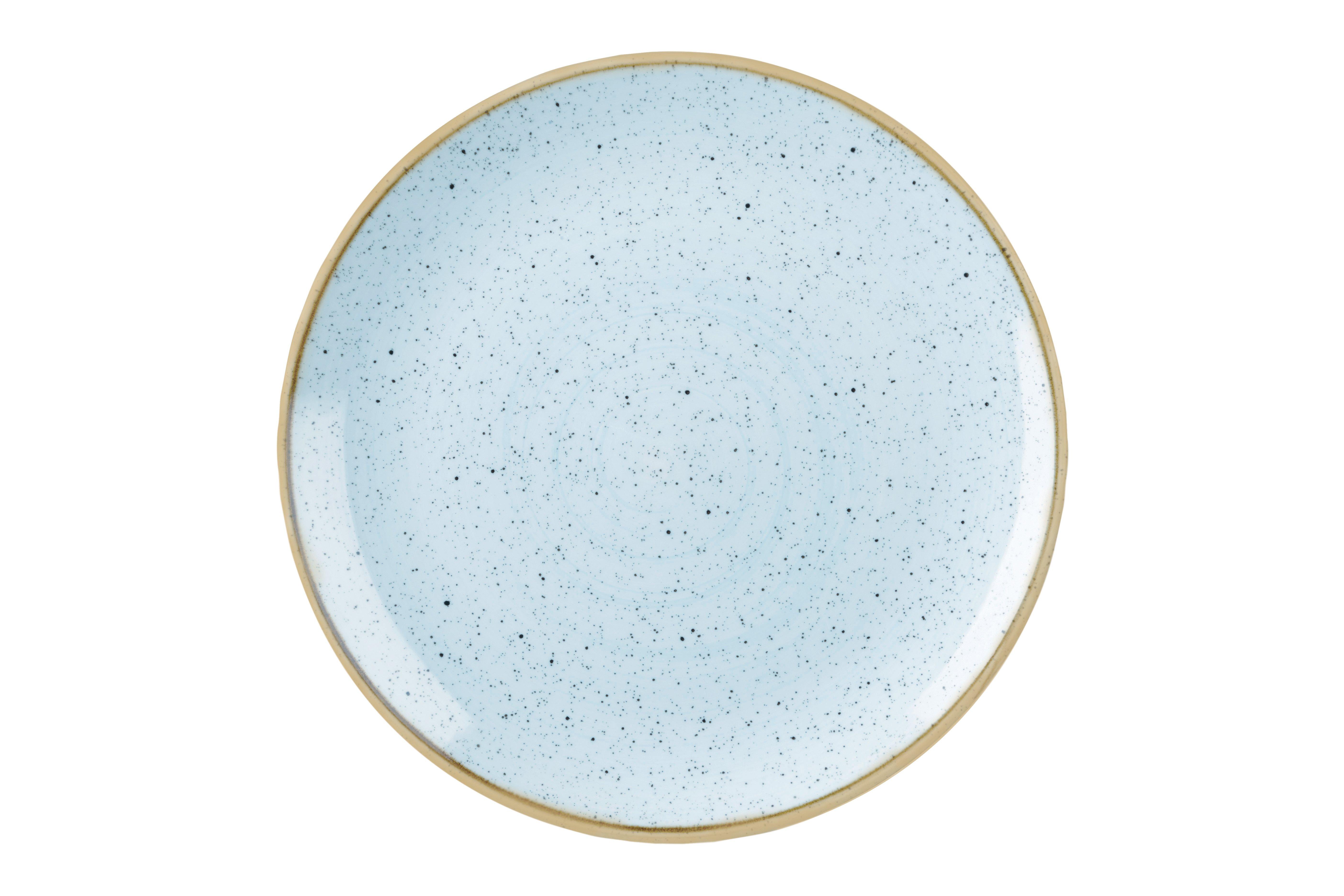 Churchill Stonecast Duck Egg 16.6cm Coupe Plate