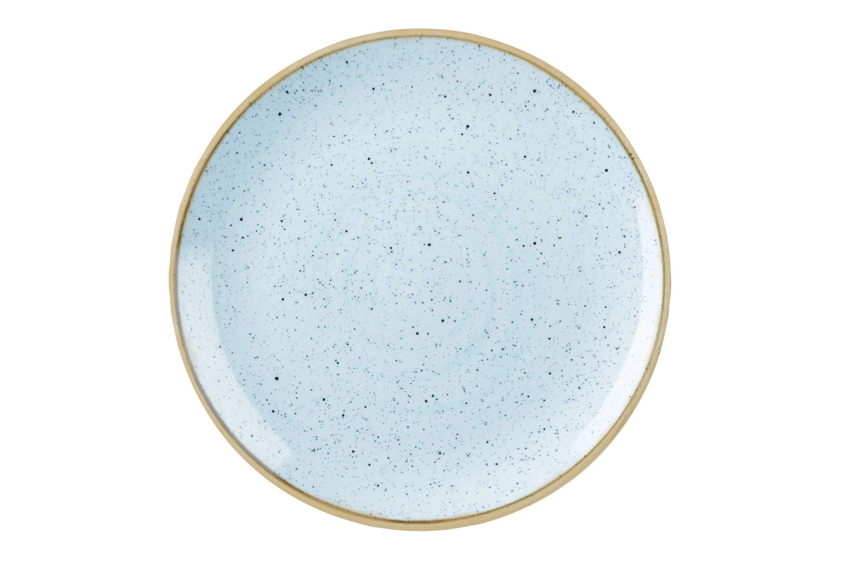 Churchill Stonecast Duck Egg 21.7cm Coupe Plate