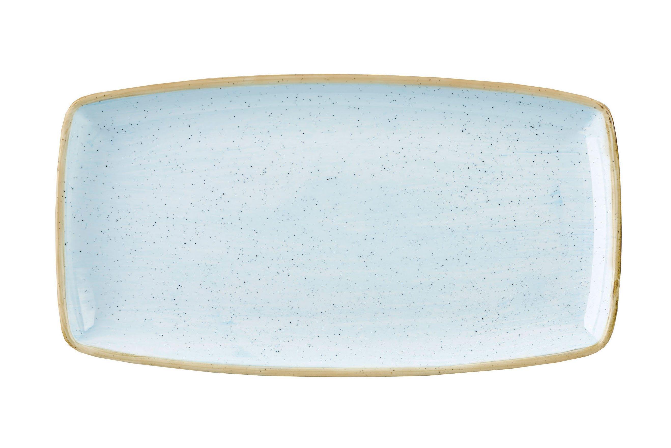 Churchill Stonecast Duck Egg 29.8cm Oblong Plate