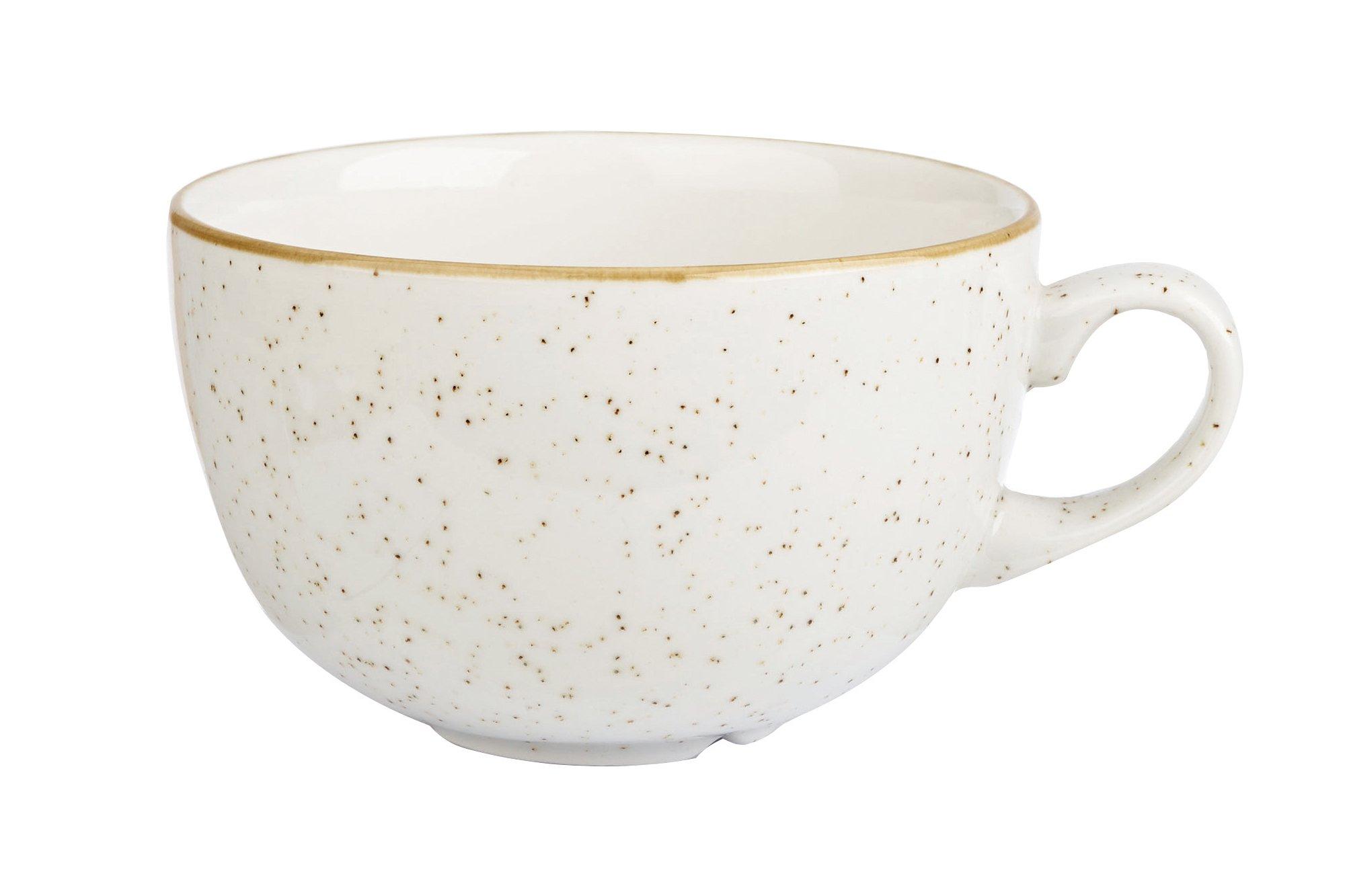 Churchill Stonecast Cappuccino Cup White 227ml/8oz